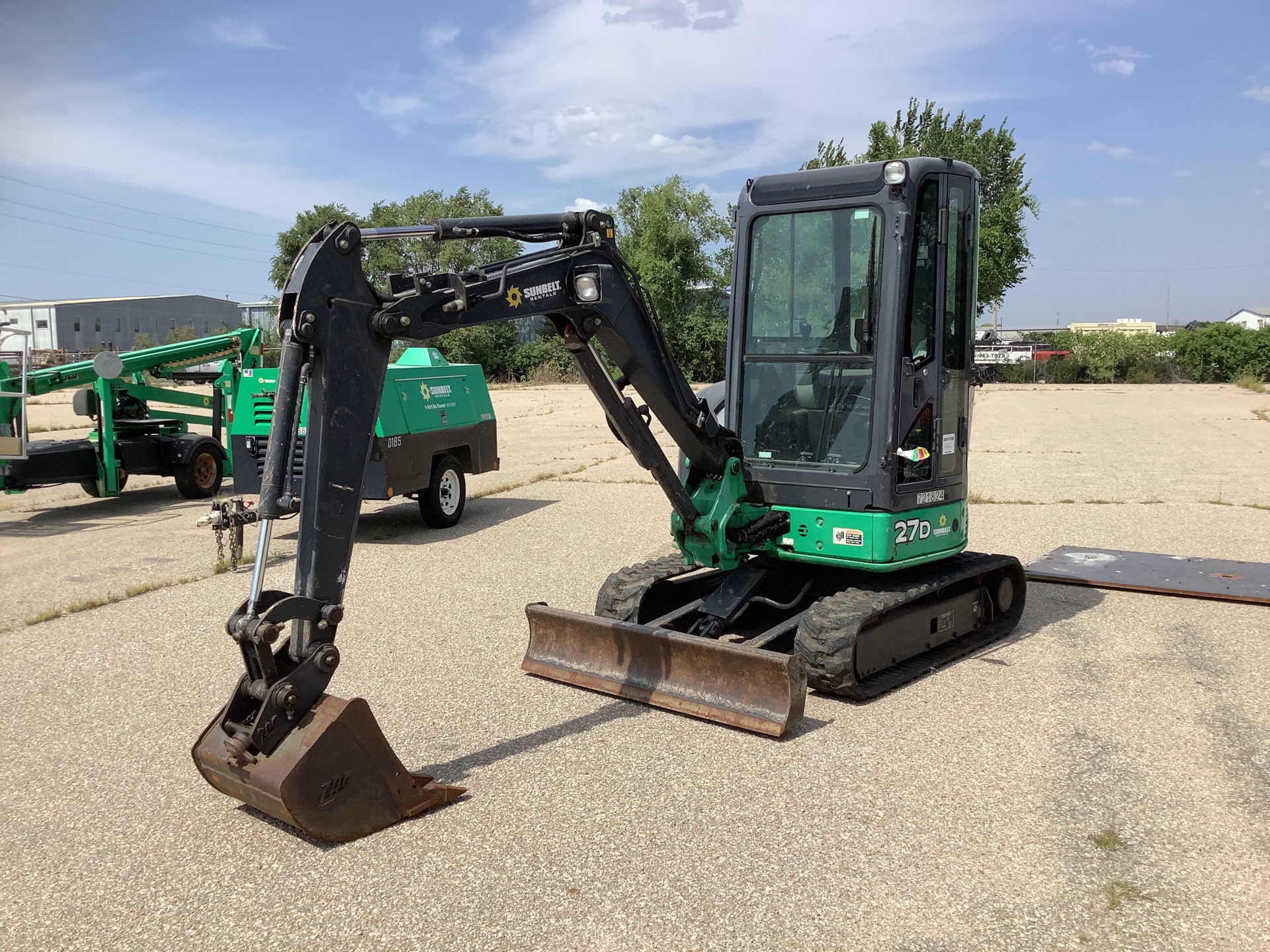 2015 John Deere 27D Mini Excavator