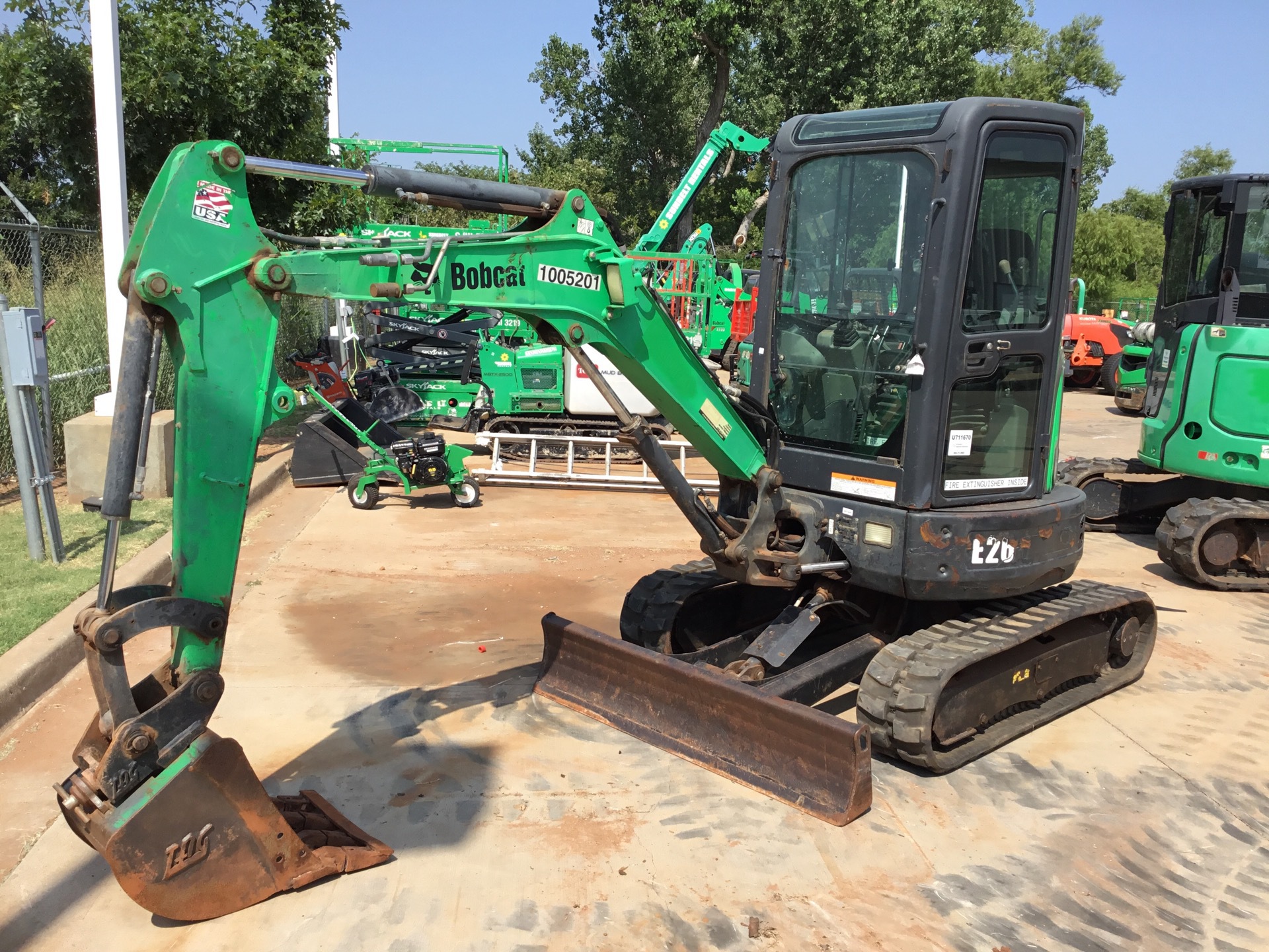 2017 Bobcat E26 Mini Excavator