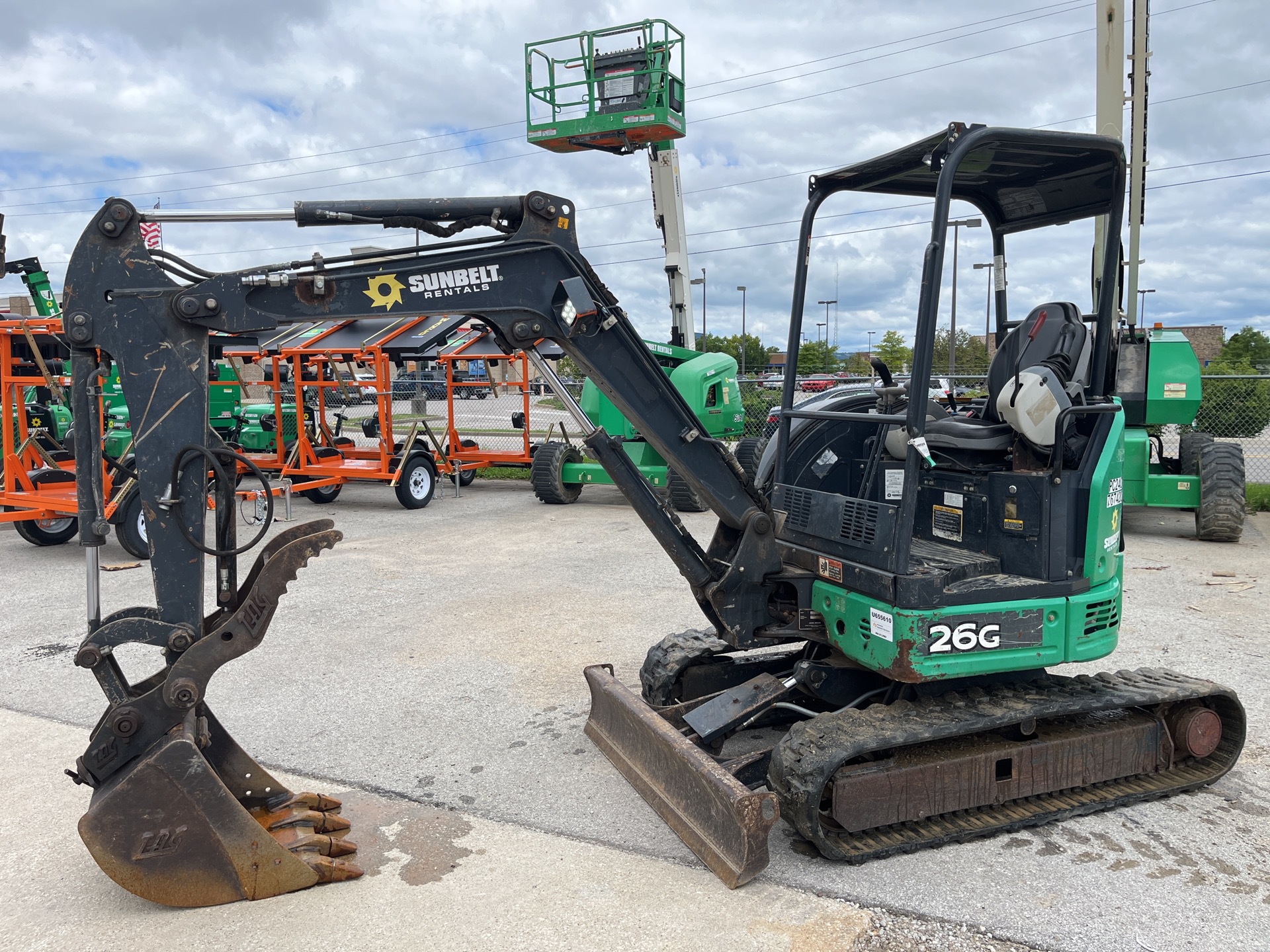 2015 John Deere 26G Mini Excavator