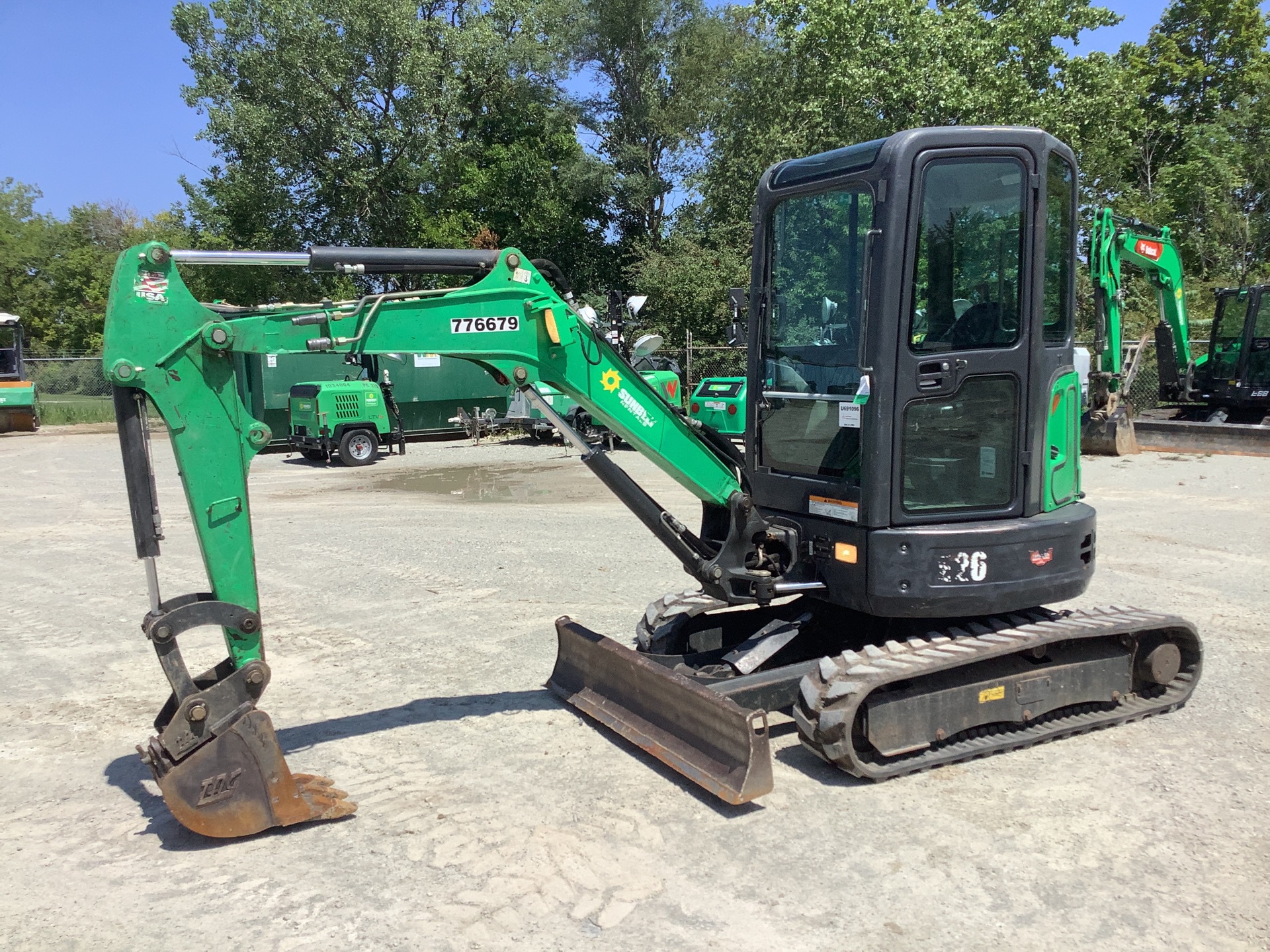 2015 Bobcat E26 Mini Excavator