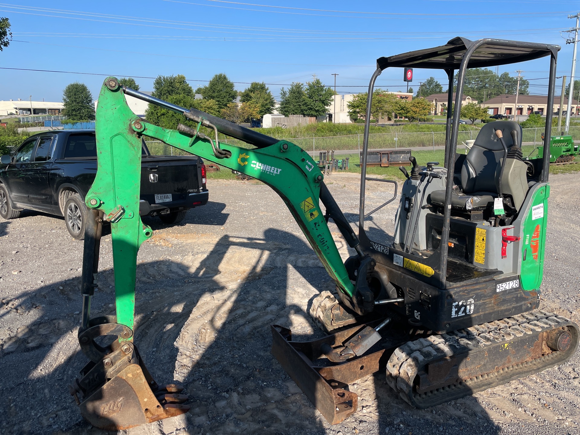 2016 Bobcat E20 Mini Excavator