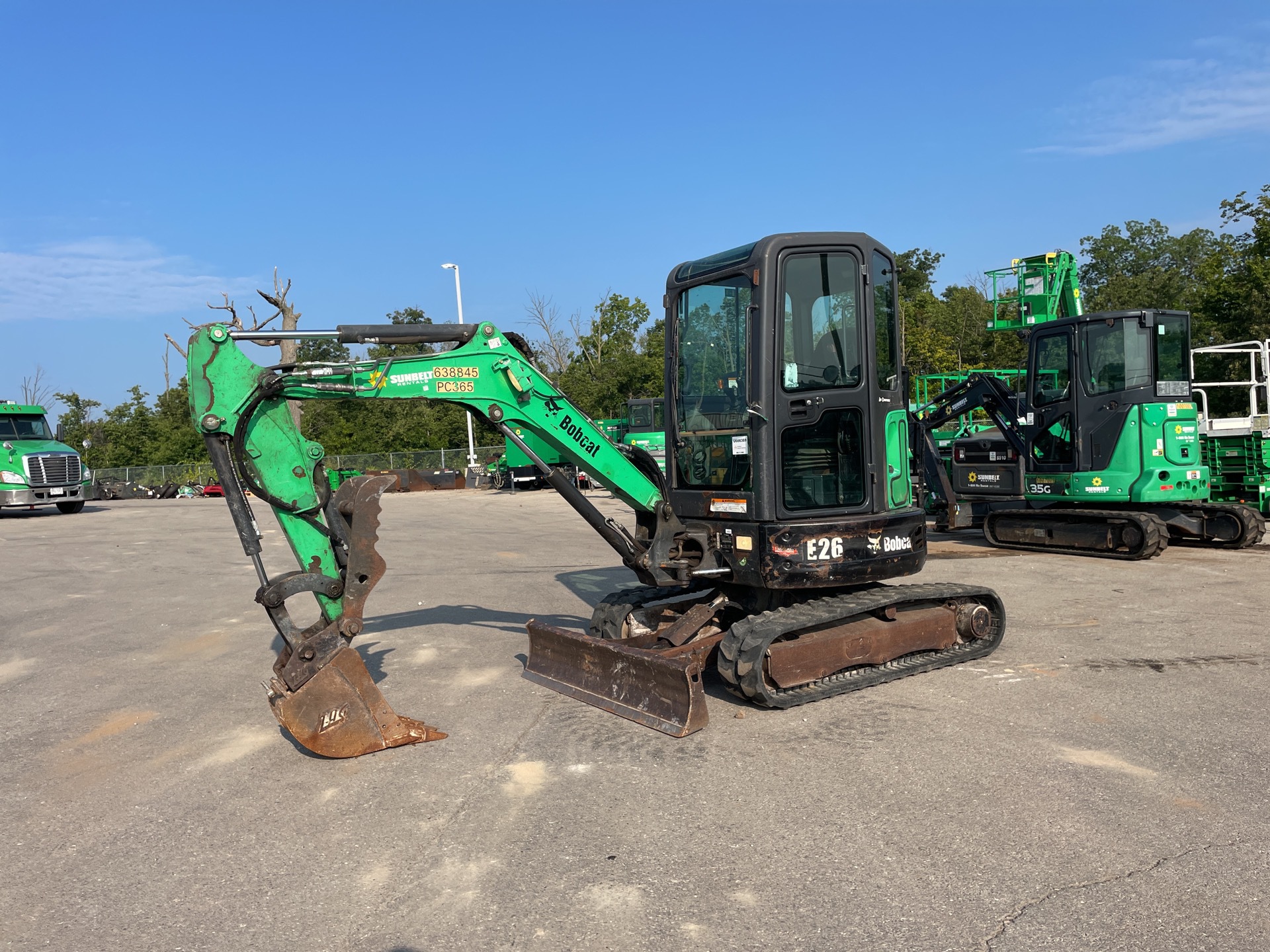 2014 Bobcat E26 Mini Excavator