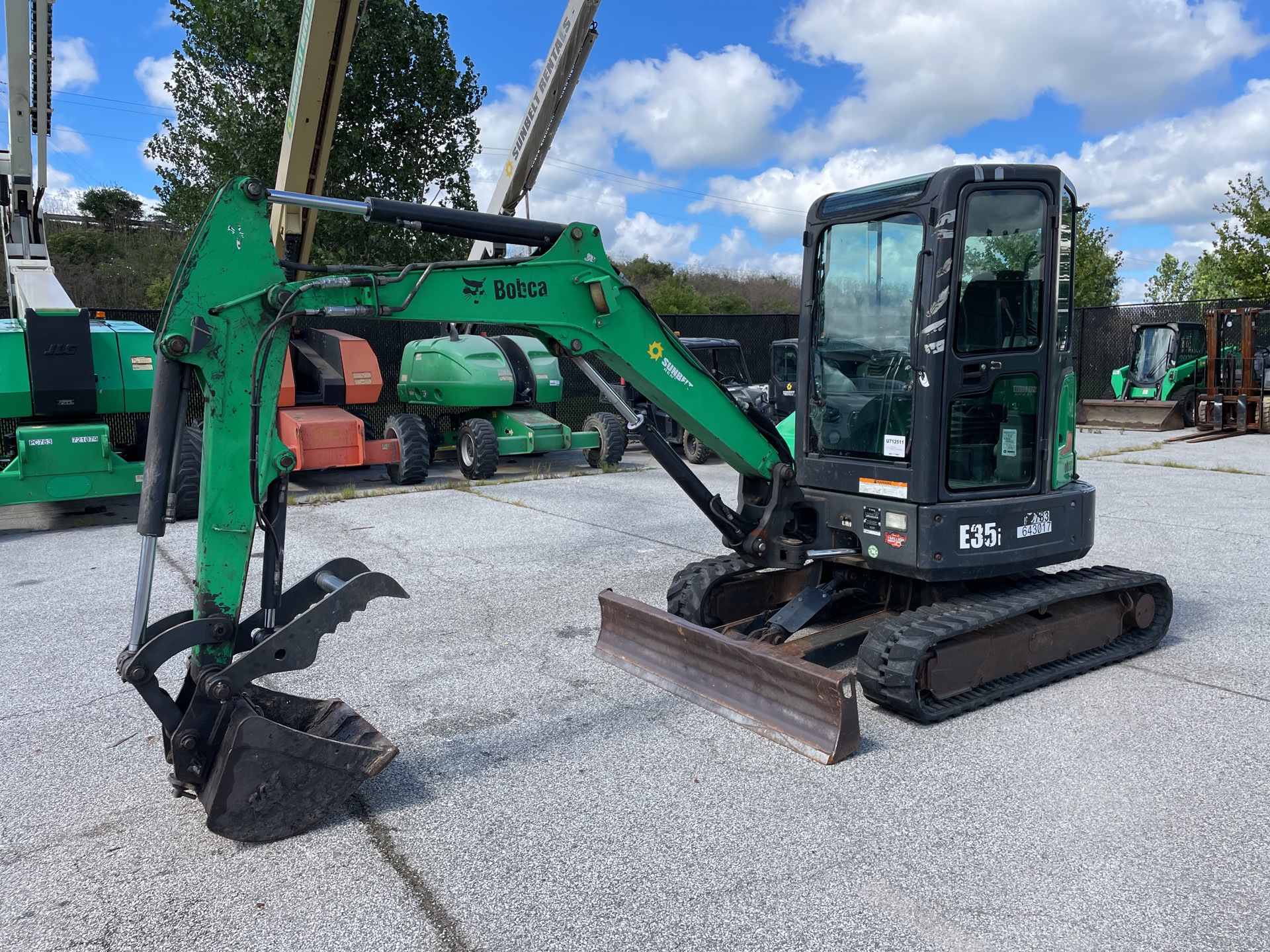 2014 Bobcat E35 Tracked Excavator