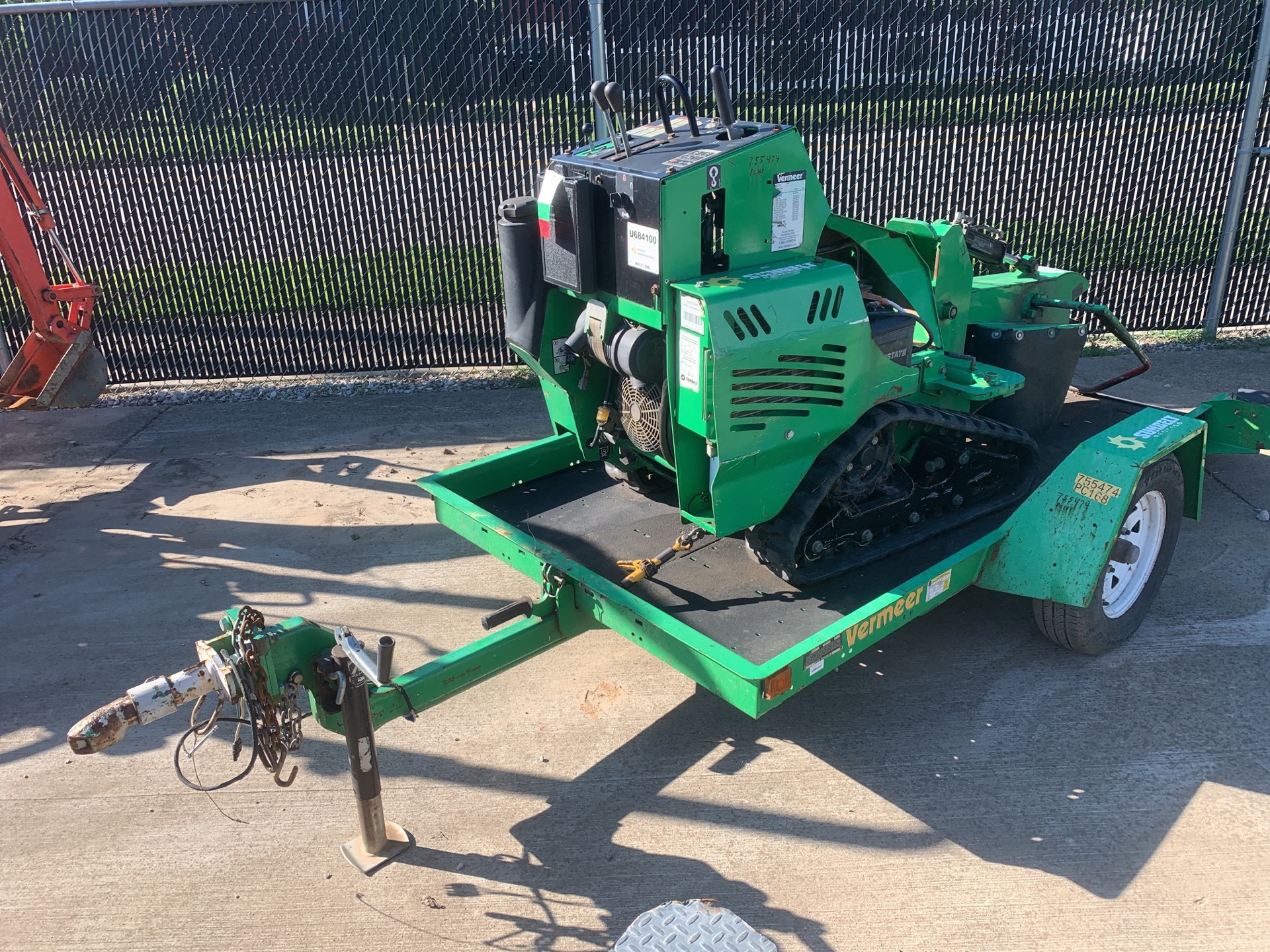 2015 Vermeer SC30TX Walk-Behind Stump Grinder