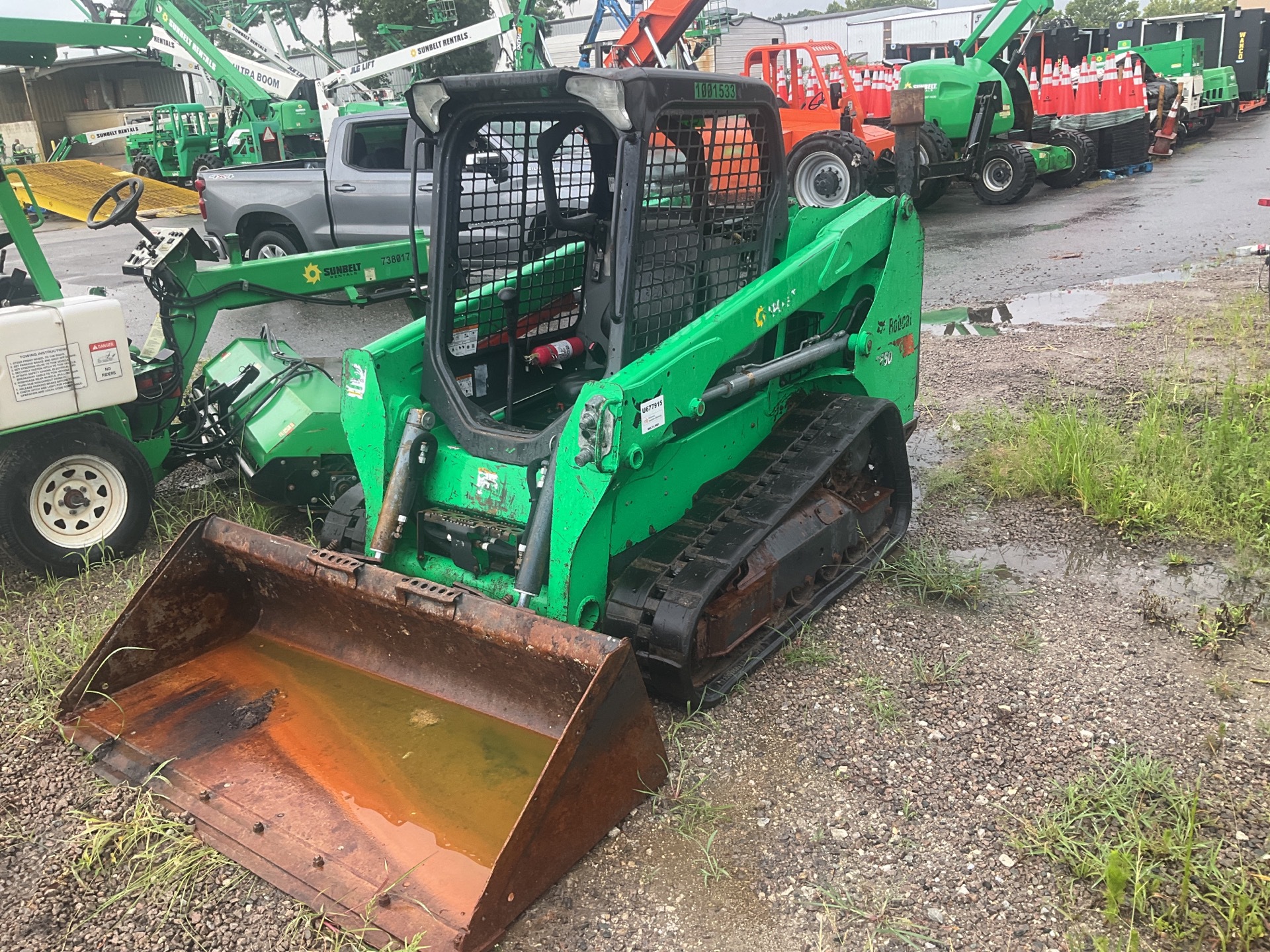 2017 Bobcat T550 Skid Steer Loader