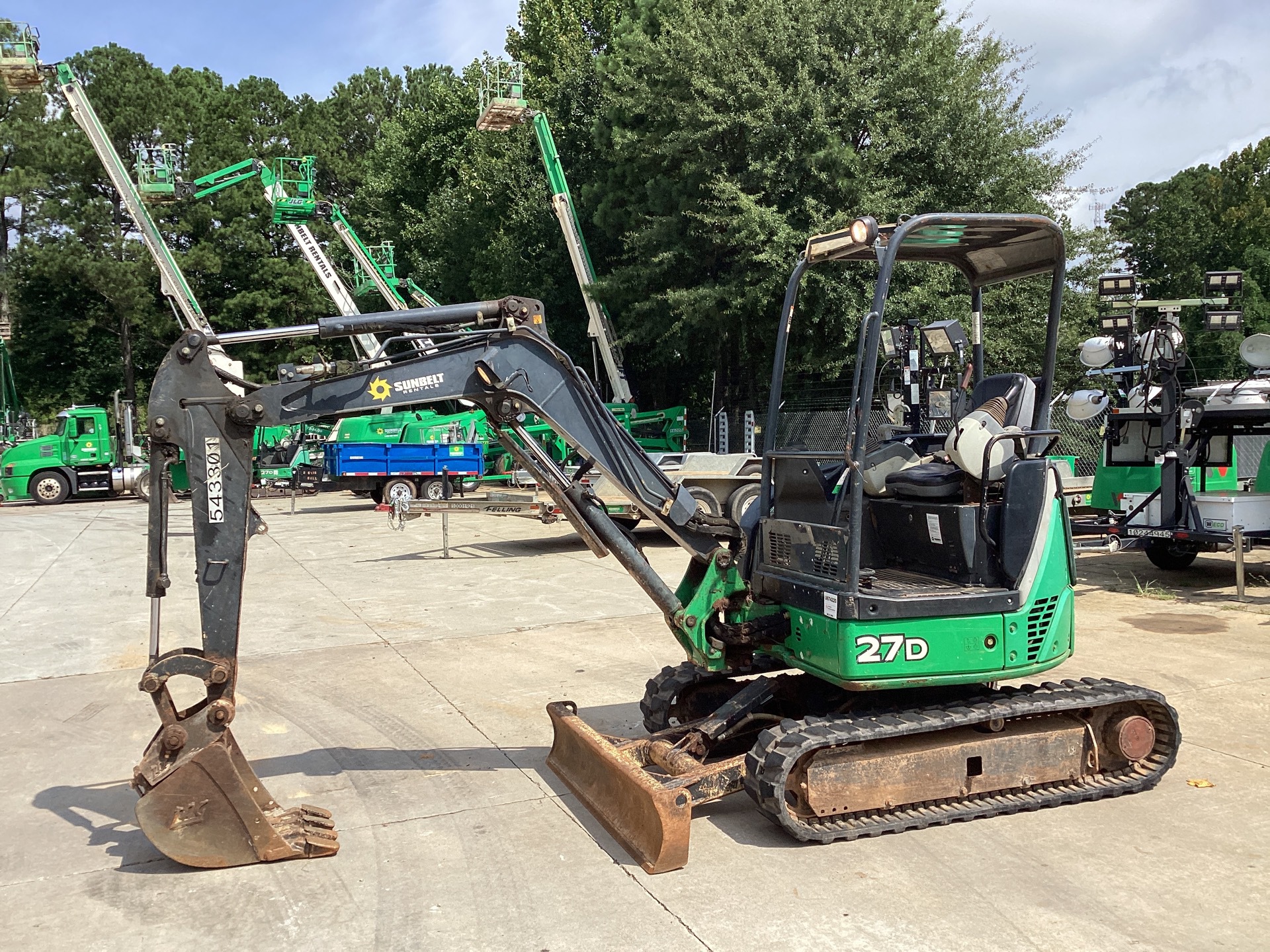 2013 John Deere 27D Mini Excavator