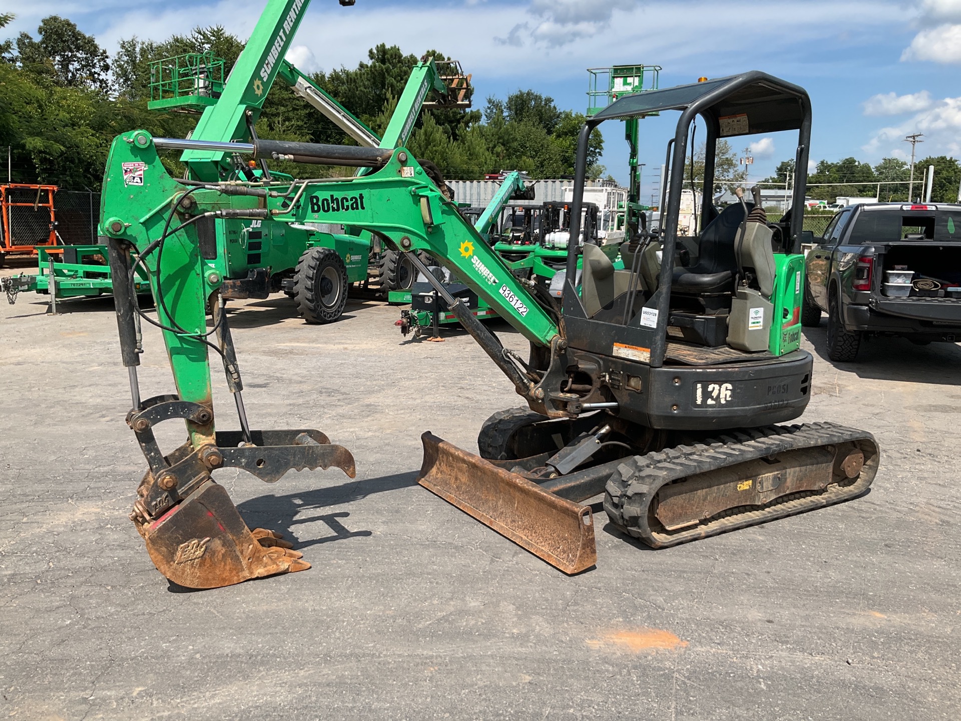 2016 Bobcat E26 Mini Excavator