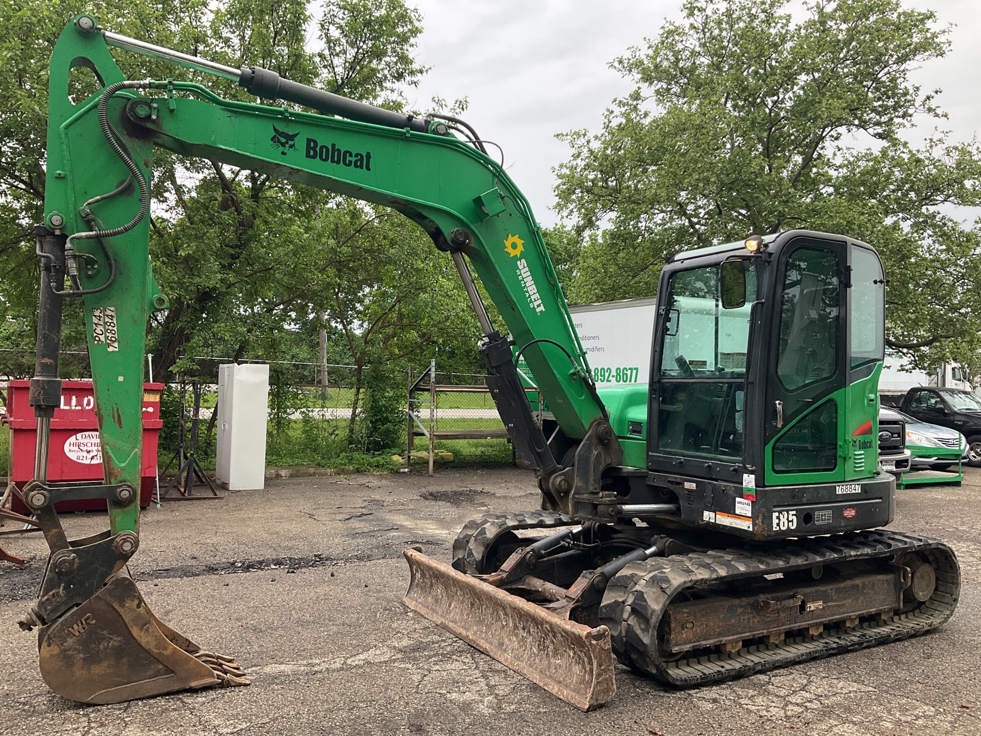 2015 Bobcat E85 Mini Excavator