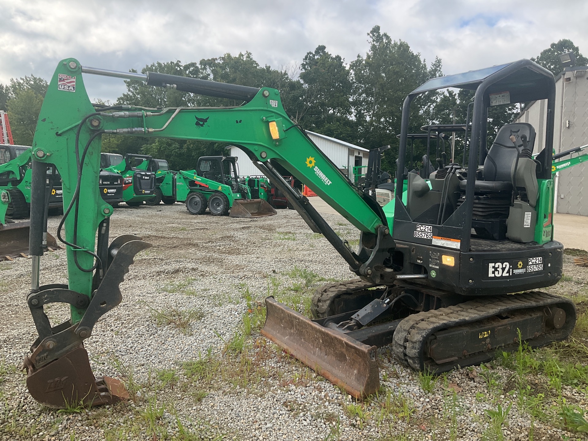 2016 Bobcat E32i Mini Excavator