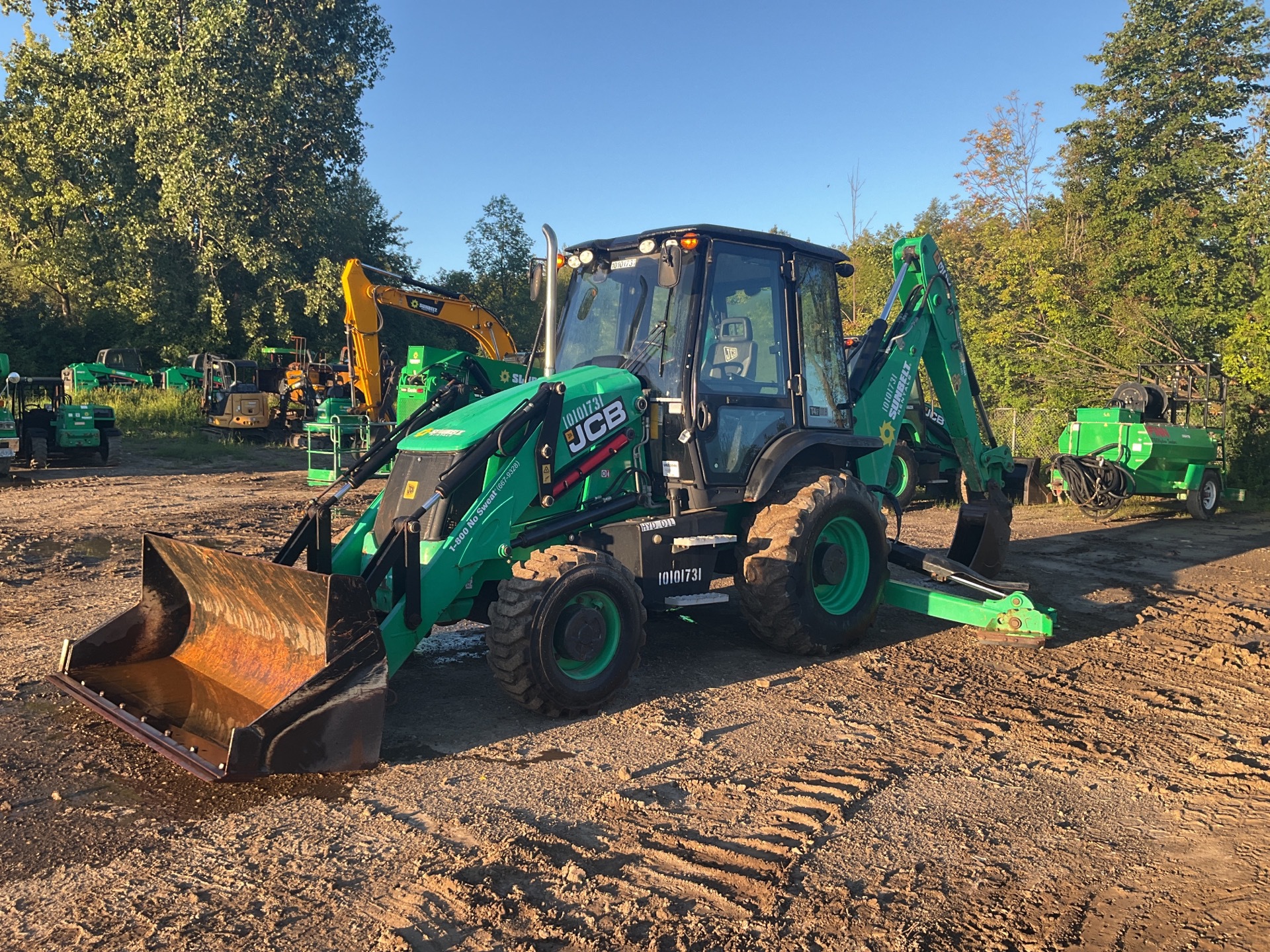 2018 JCB 3CX 4x4 Backhoe Loader