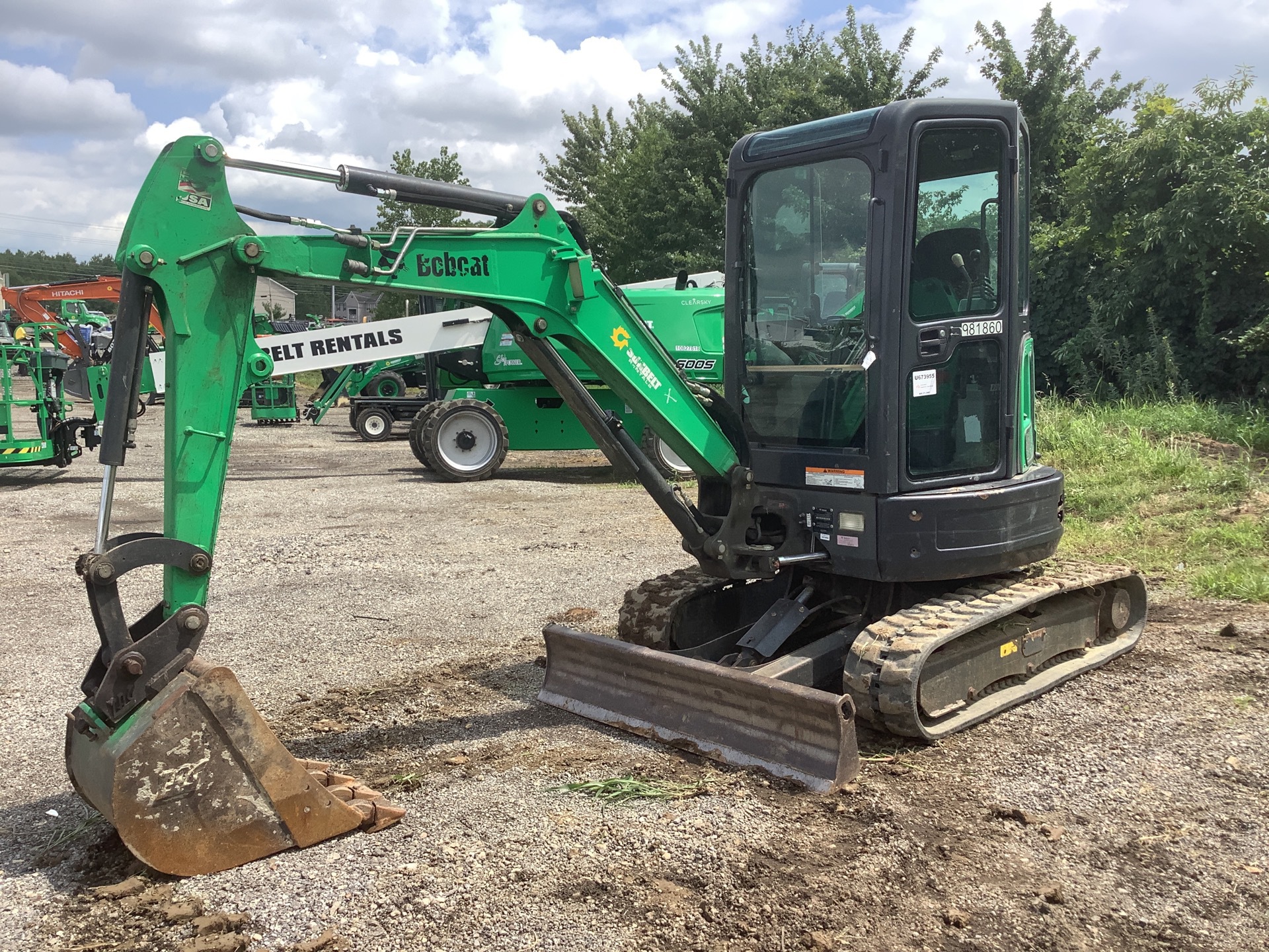 2017 Bobcat E26 Mini Excavator