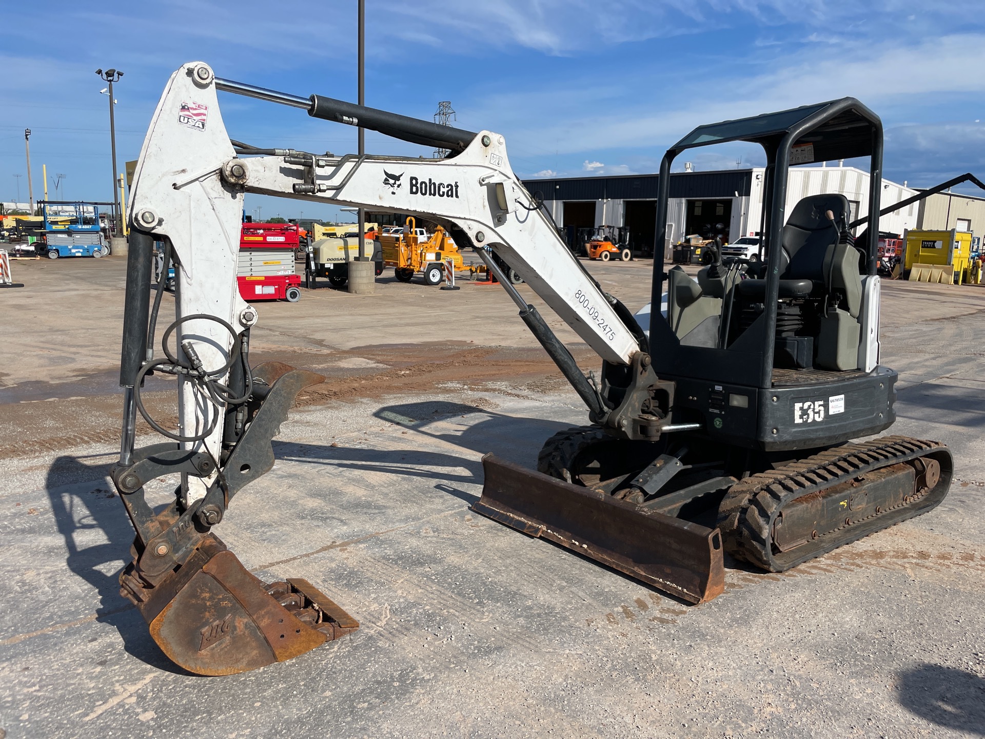 2016 Bobcat E35 Mini Excavator