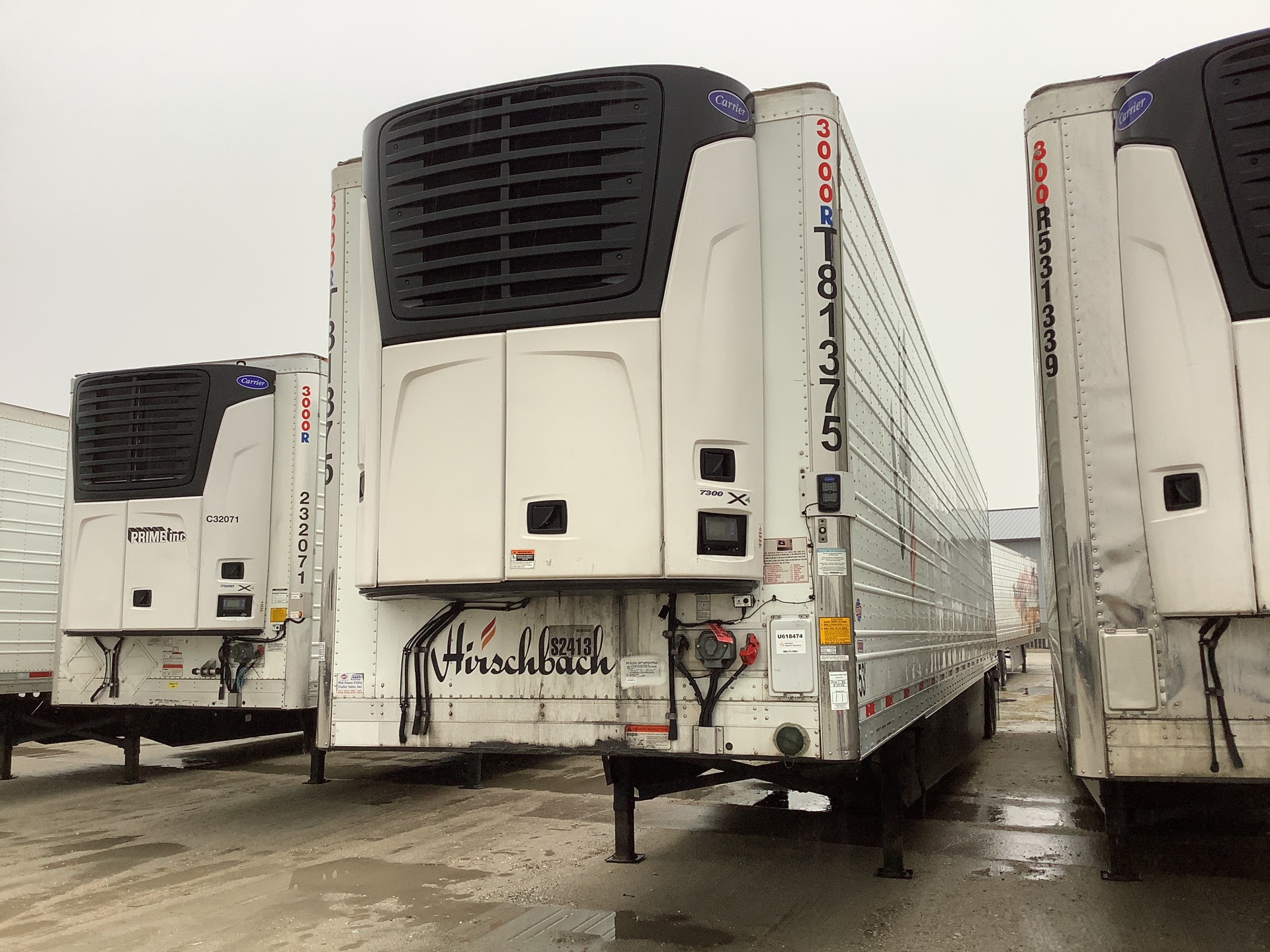 2018 Utility 53 ft T/A Refrigerated Trailer