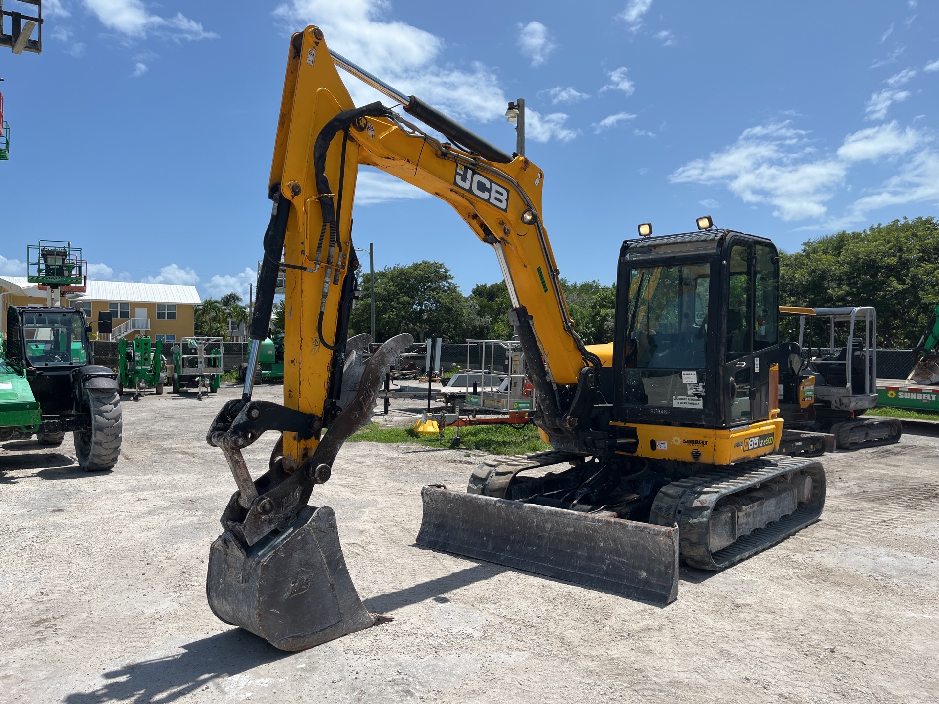 2017 JCB 85Z-1 Eco Mini Excavator