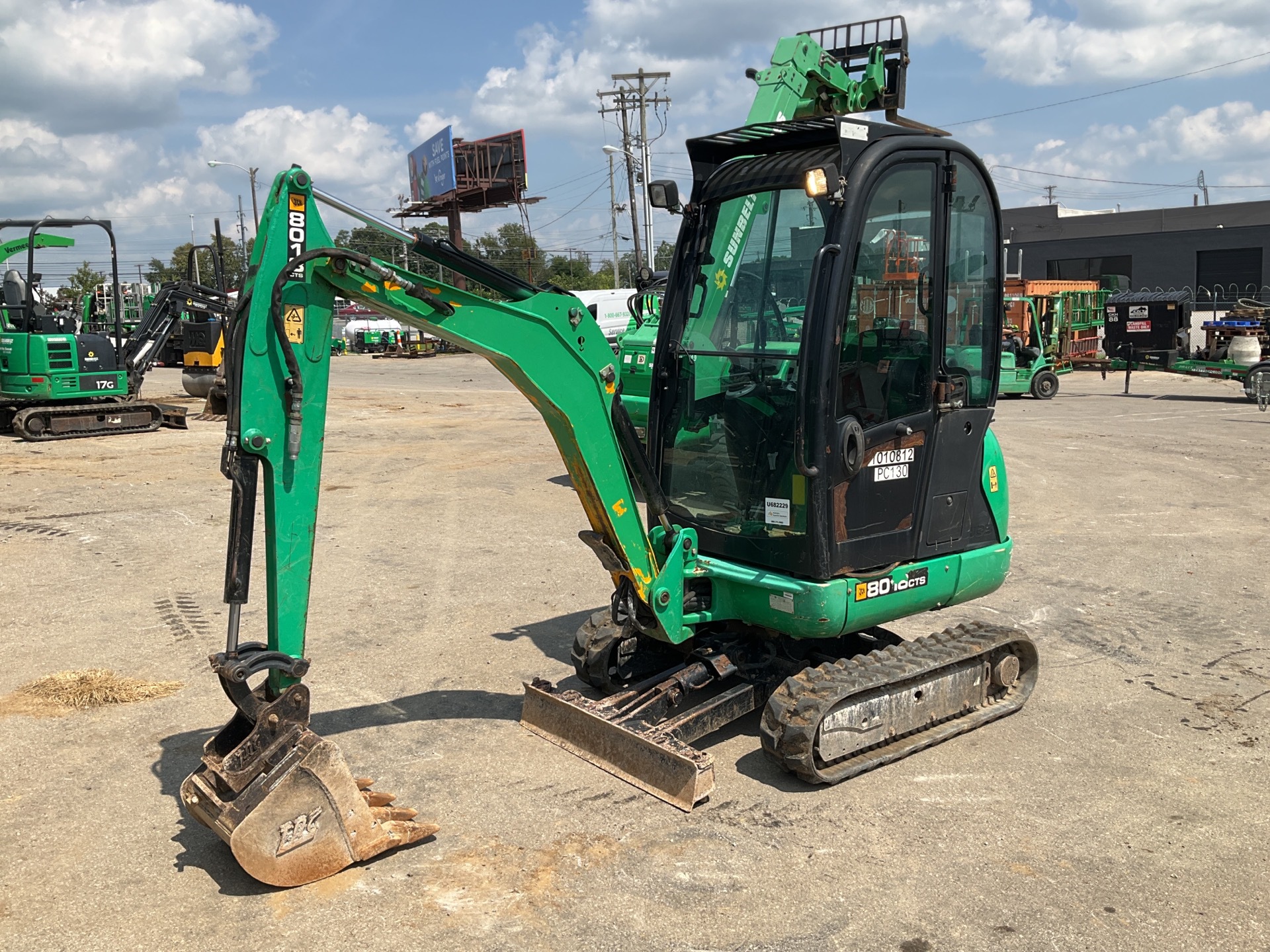 2017 JCB 8018 CTS Mini Excavator