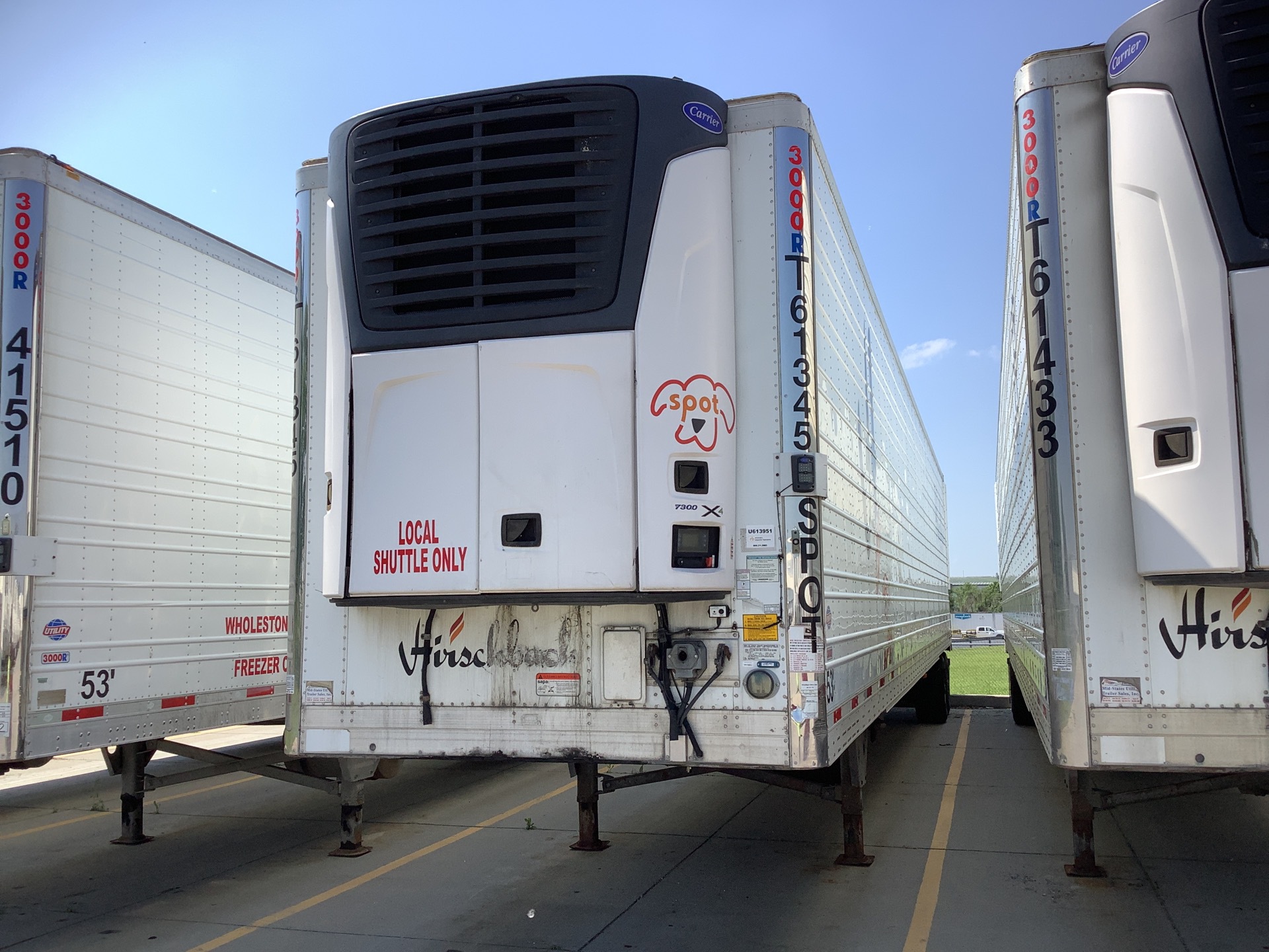 2016 Utility VS2RA T/A Refrigerated Trailer