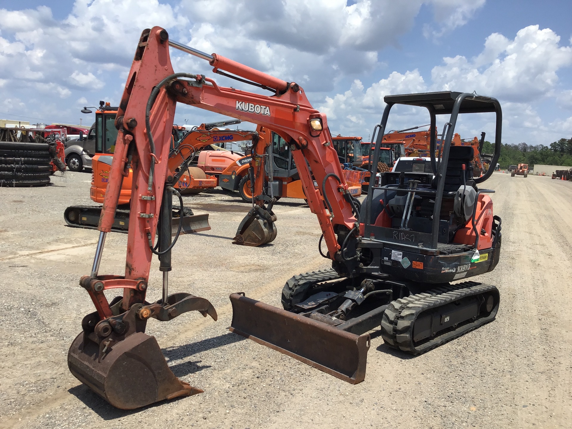 2013 Kubota KX91-3S2 Mini Excavator