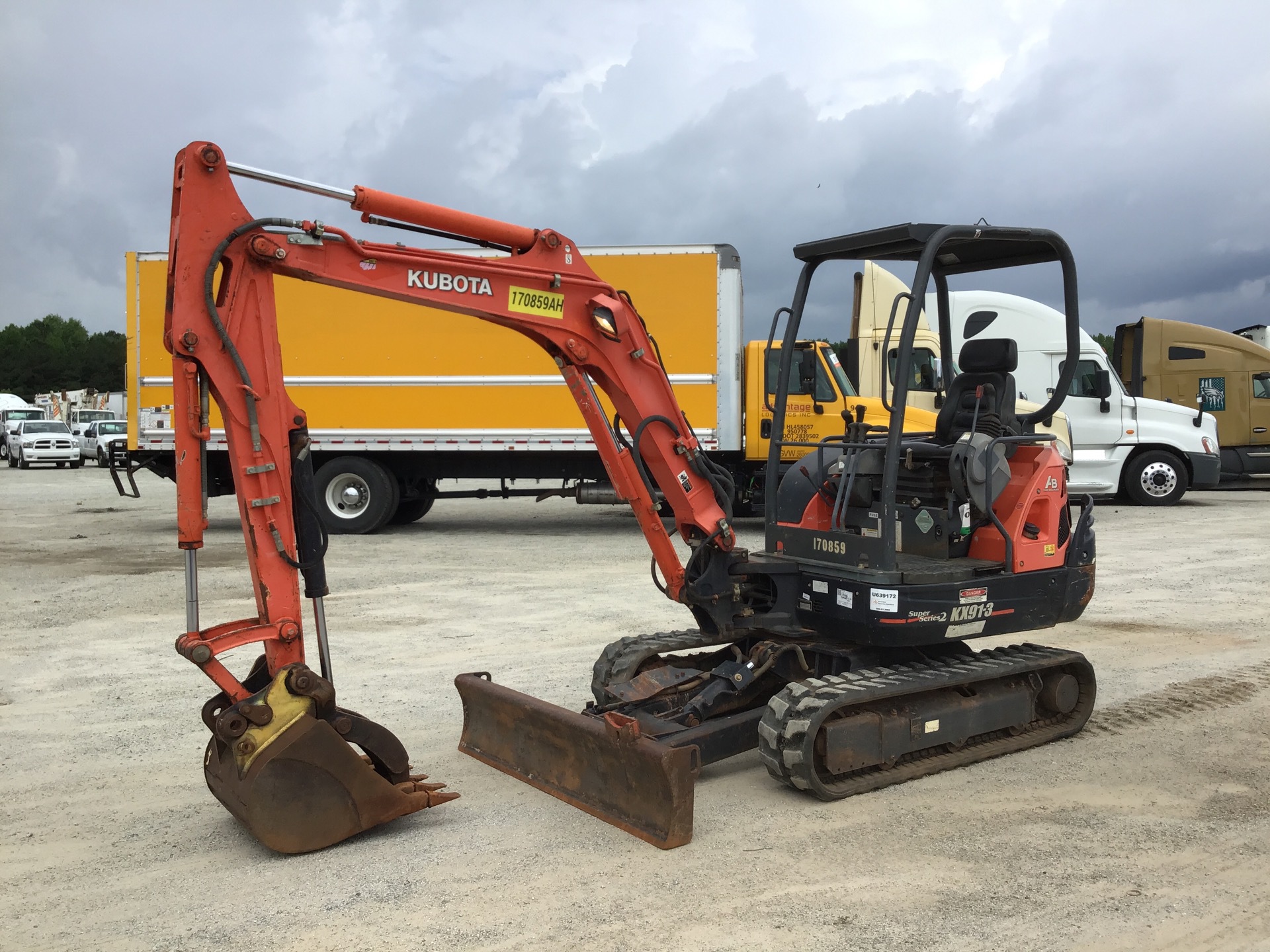 2016 Kubota KX91-3S2 Mini Excavator