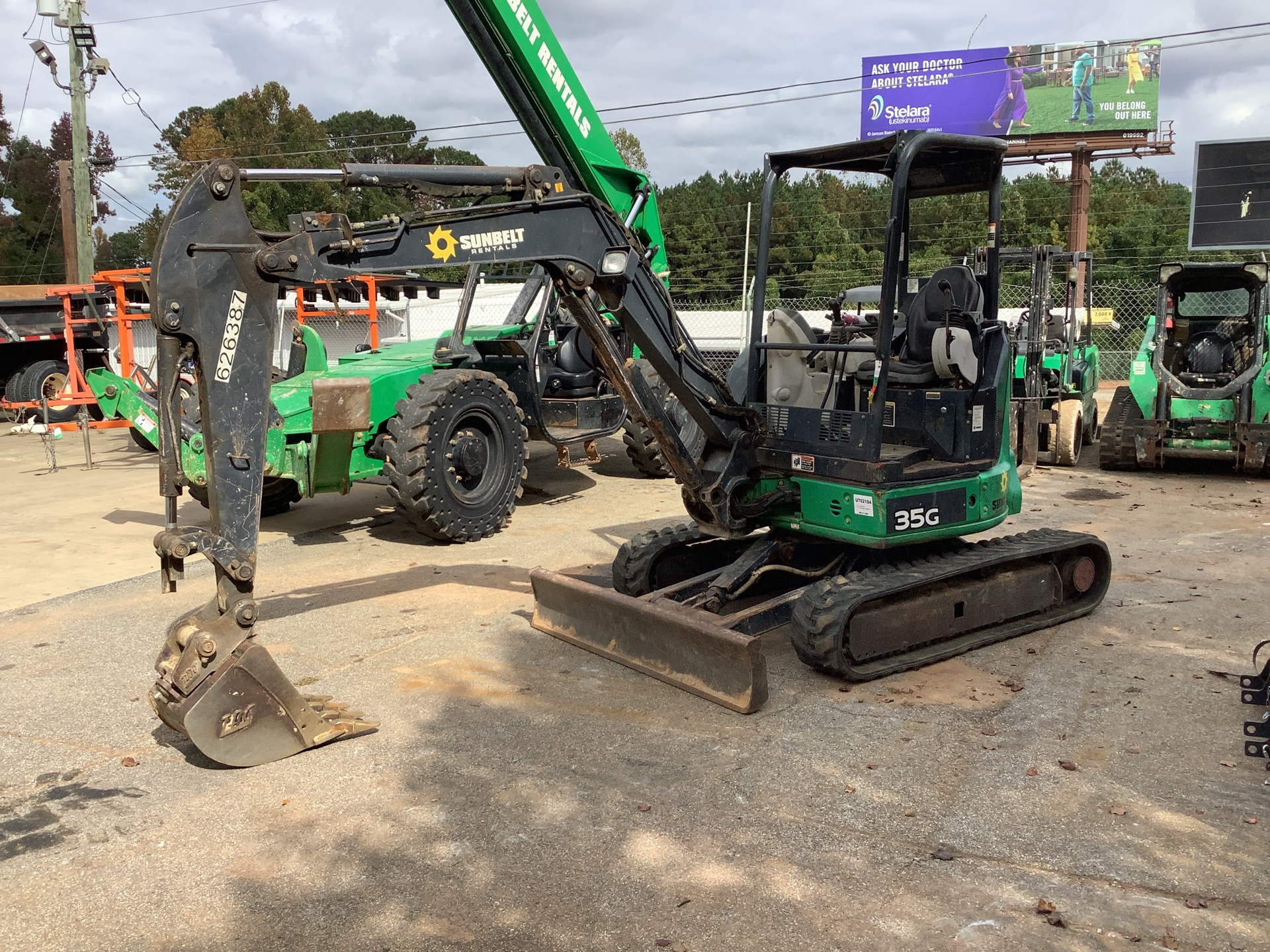 2014 John Deere 35G Mini Excavator