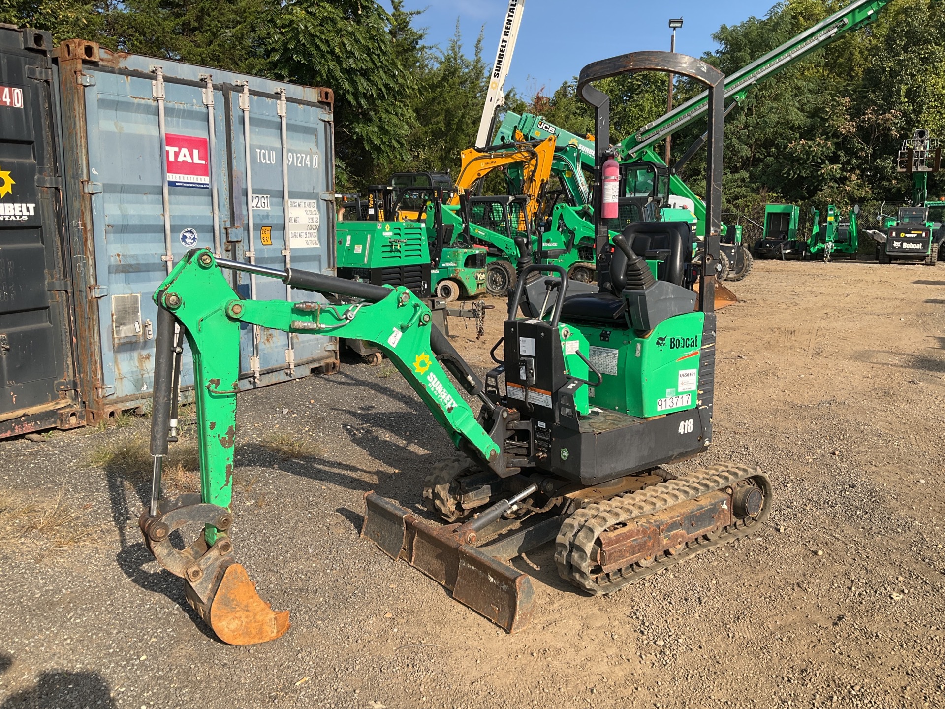 2016 Bobcat 418 Mini Excavator