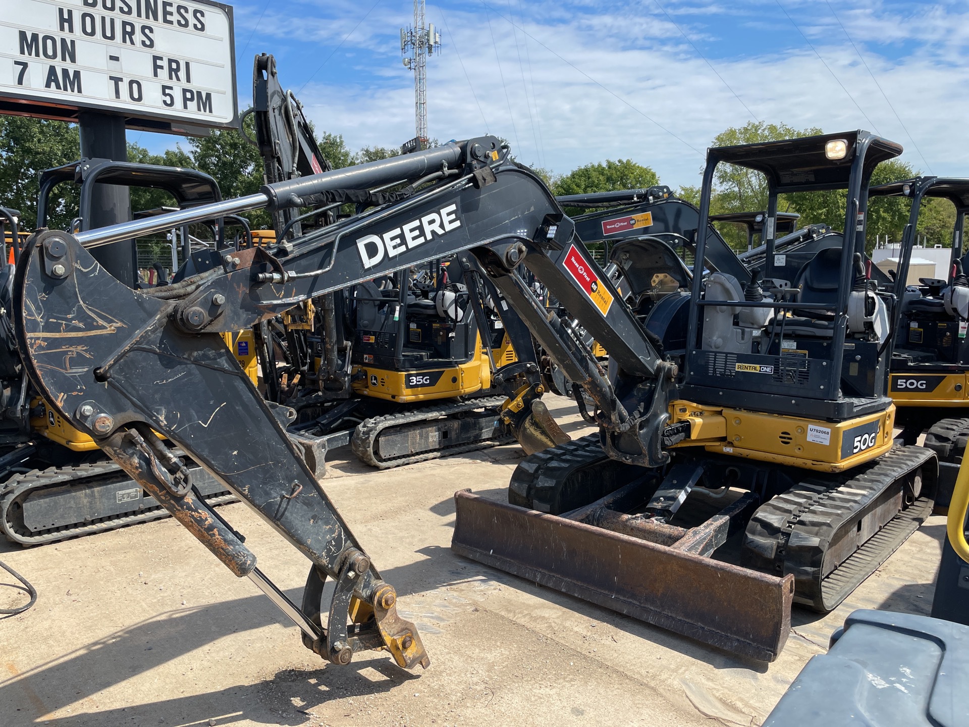 2016 John Deere 50G Mini Excavator