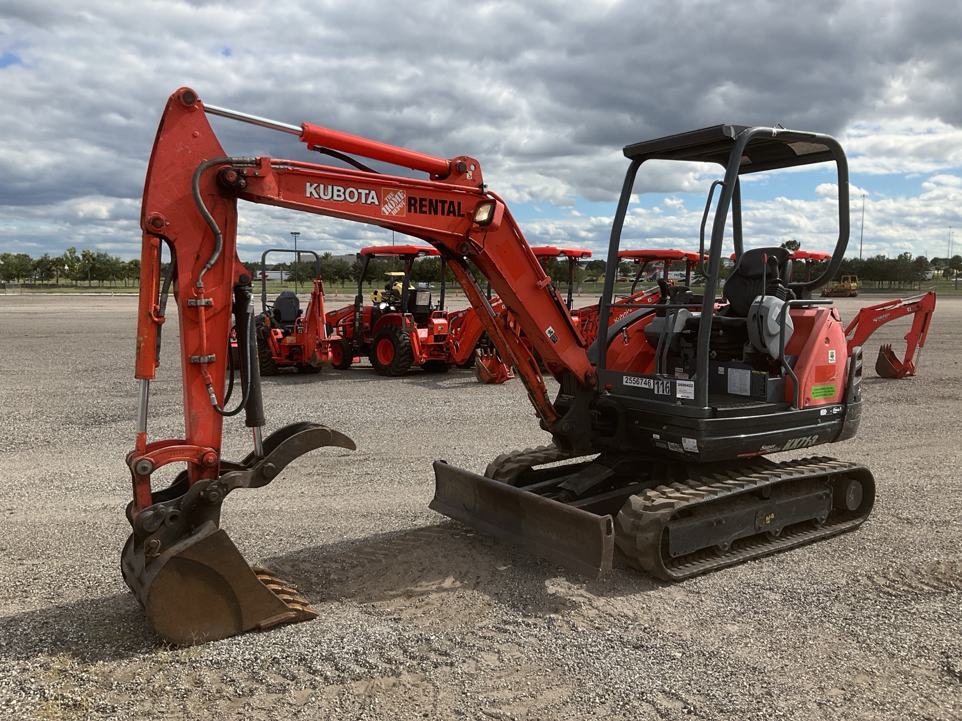 2018 Kubota KX71-3S Mini Excavator