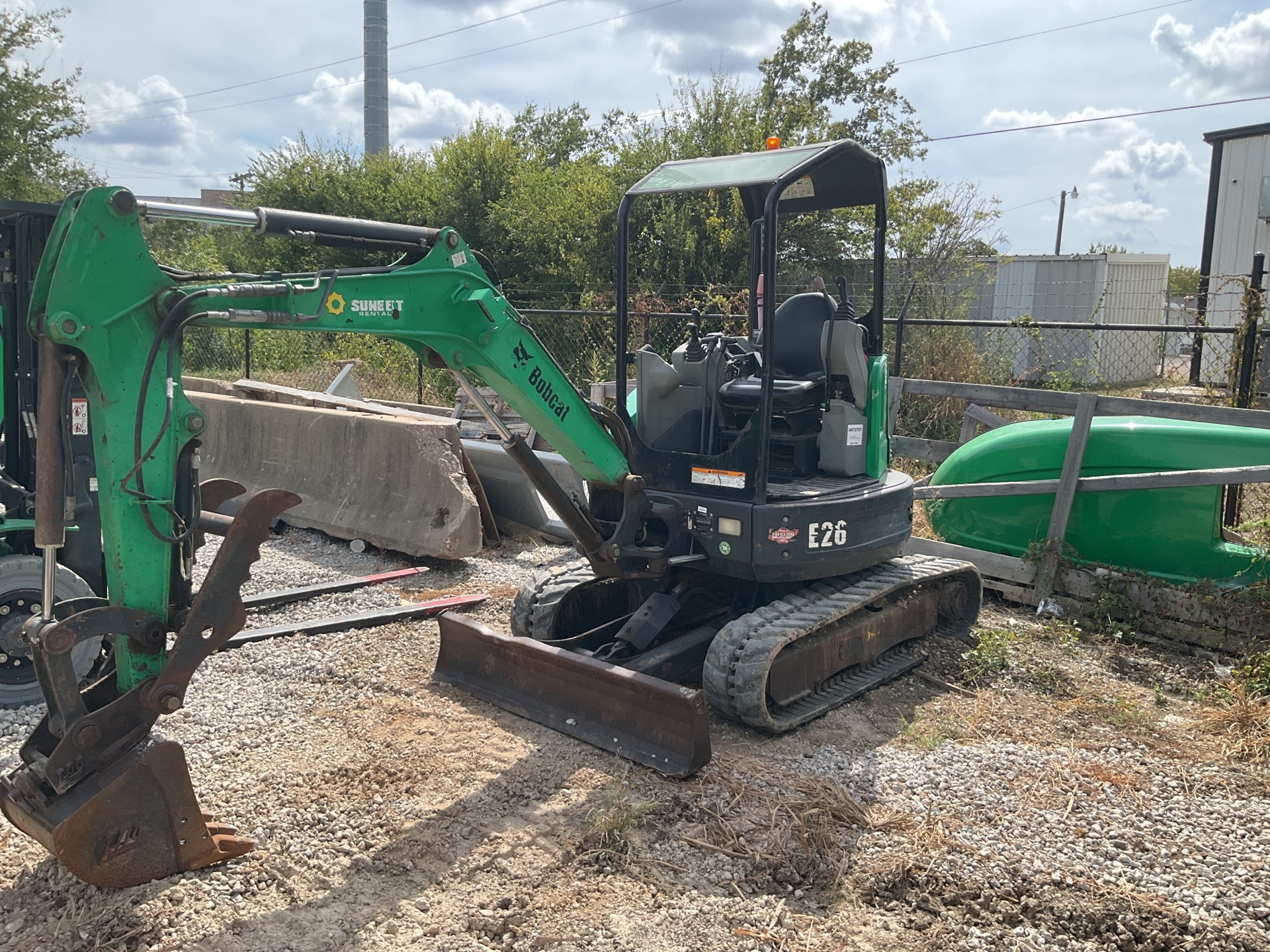 2014 Bobcat E26 Mini Excavator