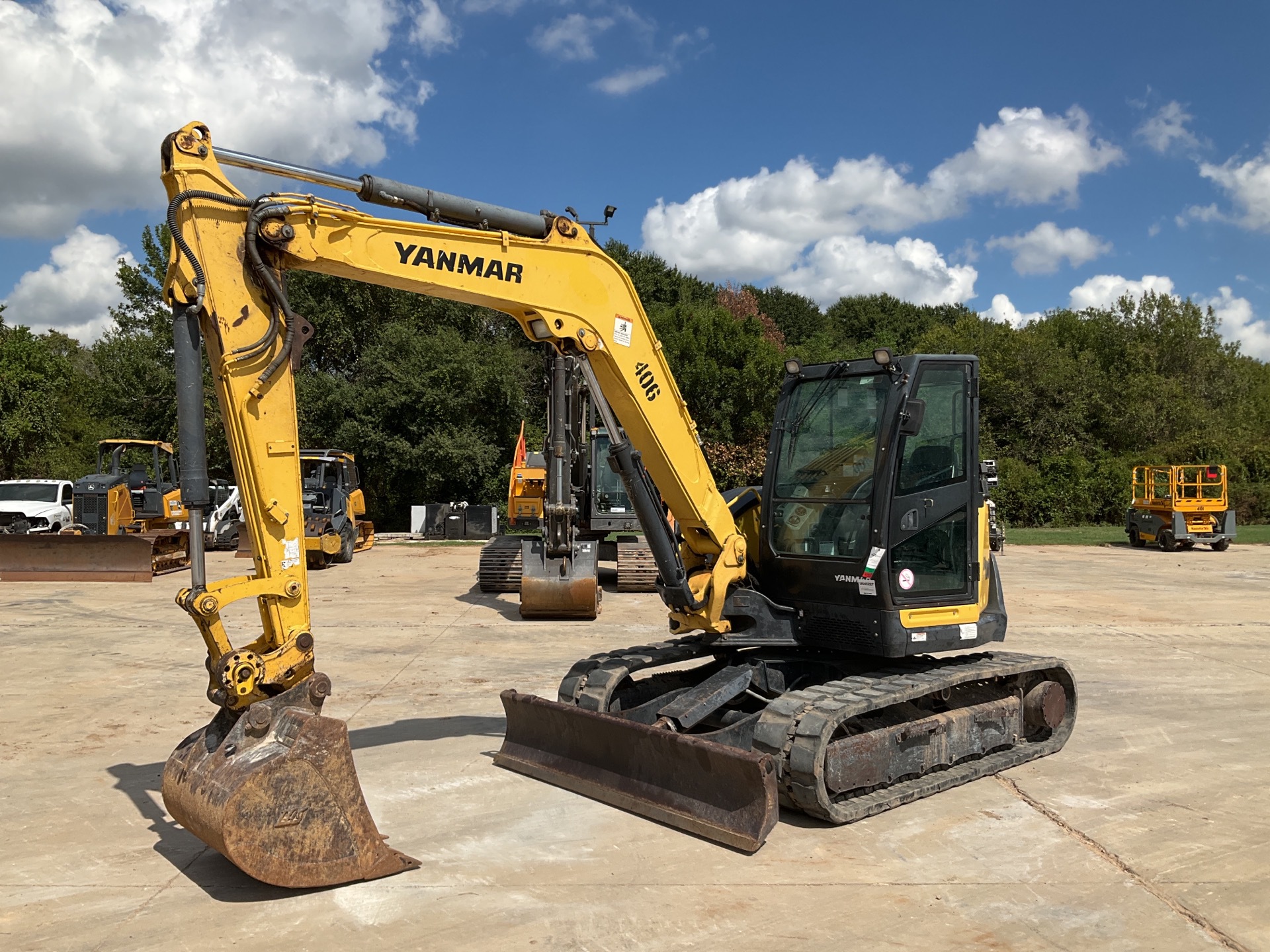 2016 Yanmar SV100-2A Mini Excavator