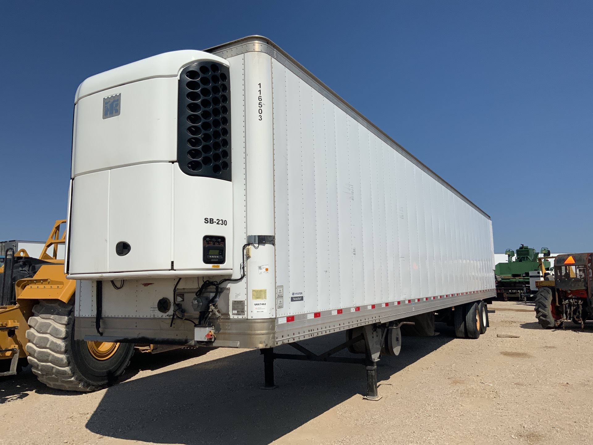 2015 Hyundai VR2530152-AS 53 ft x 96 in T/A Refrigerated Trailer