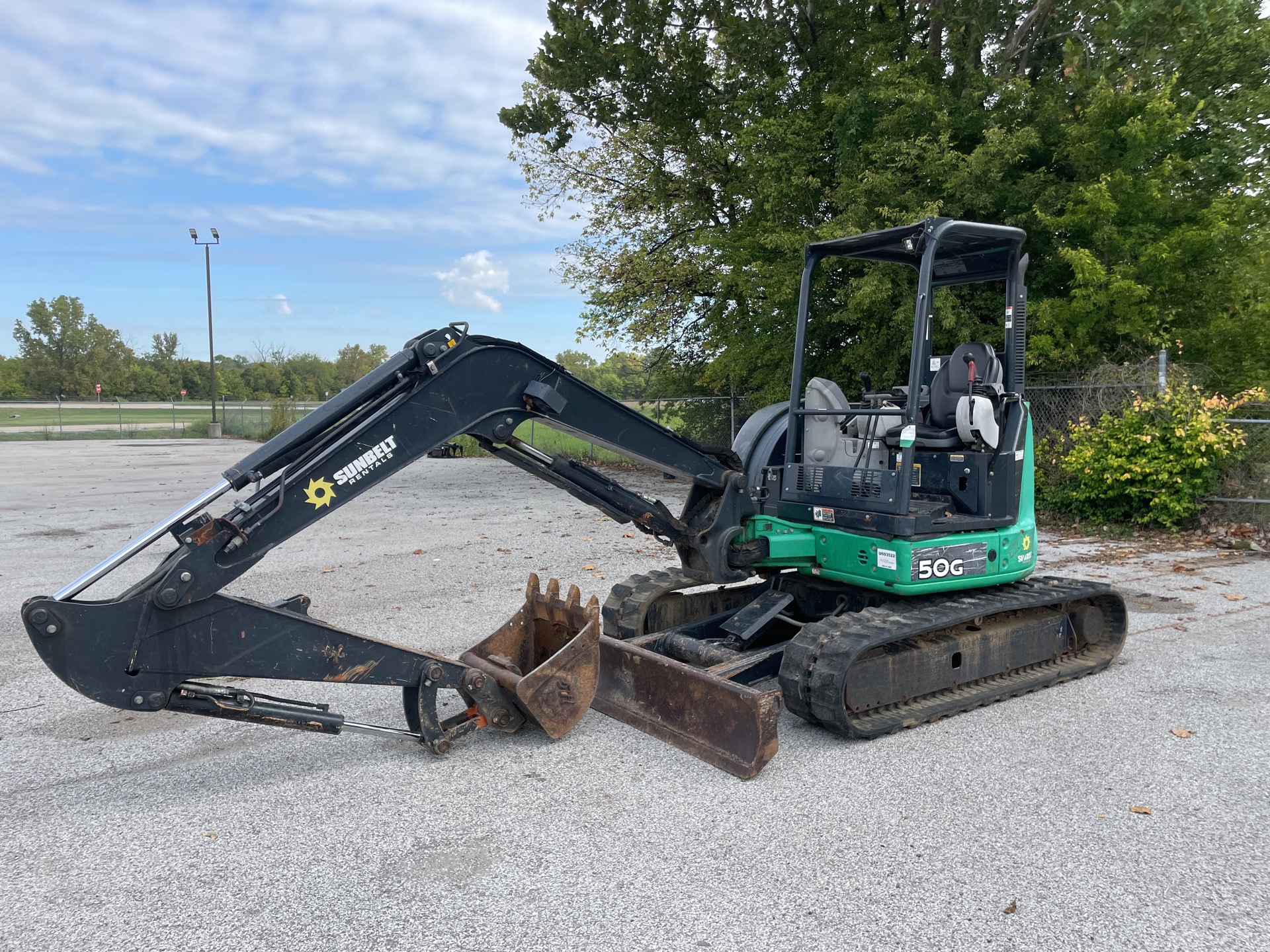 2016 John Deere 50G Mini Excavator