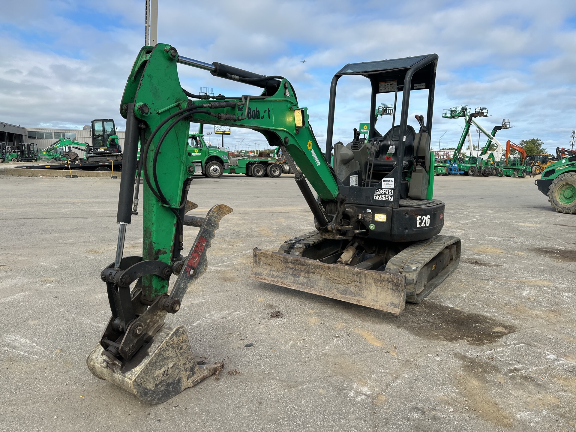 2015 Bobcat E26 Mini Excavator