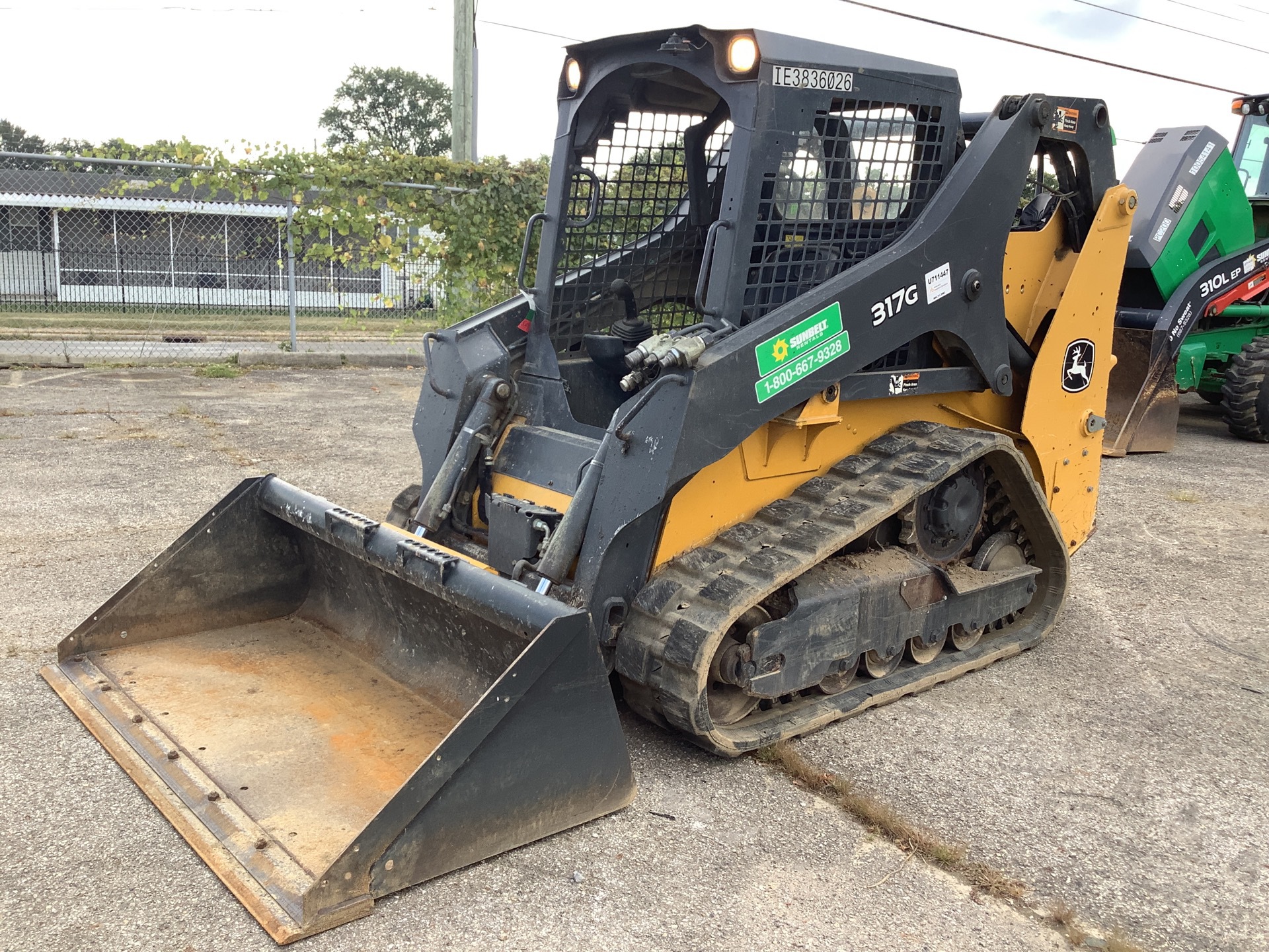 2017 John Deere 317G Compact Track Loader