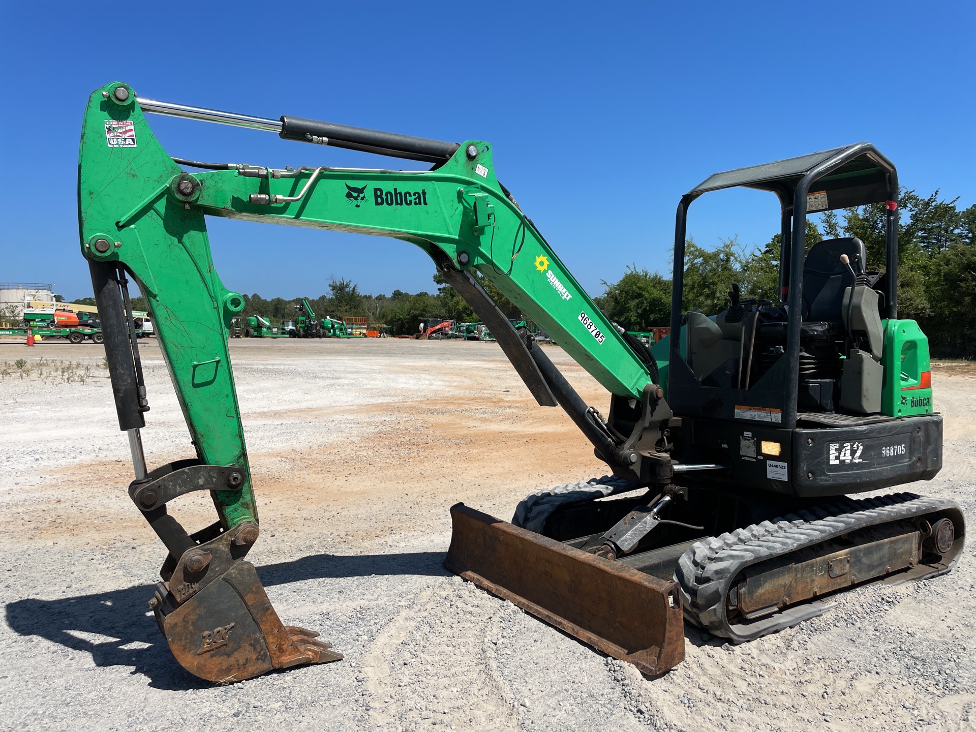 2017 Bobcat E42 Mini Excavator