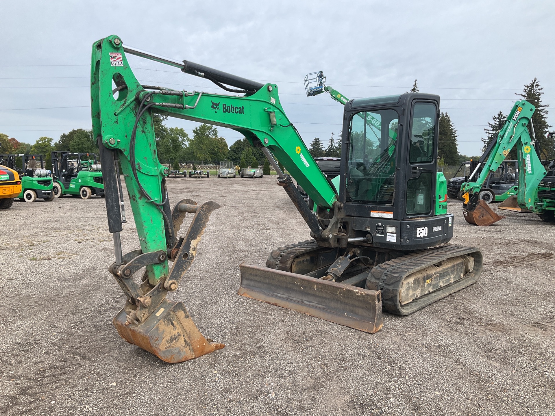 2017 Bobcat E50 Mini Excavator