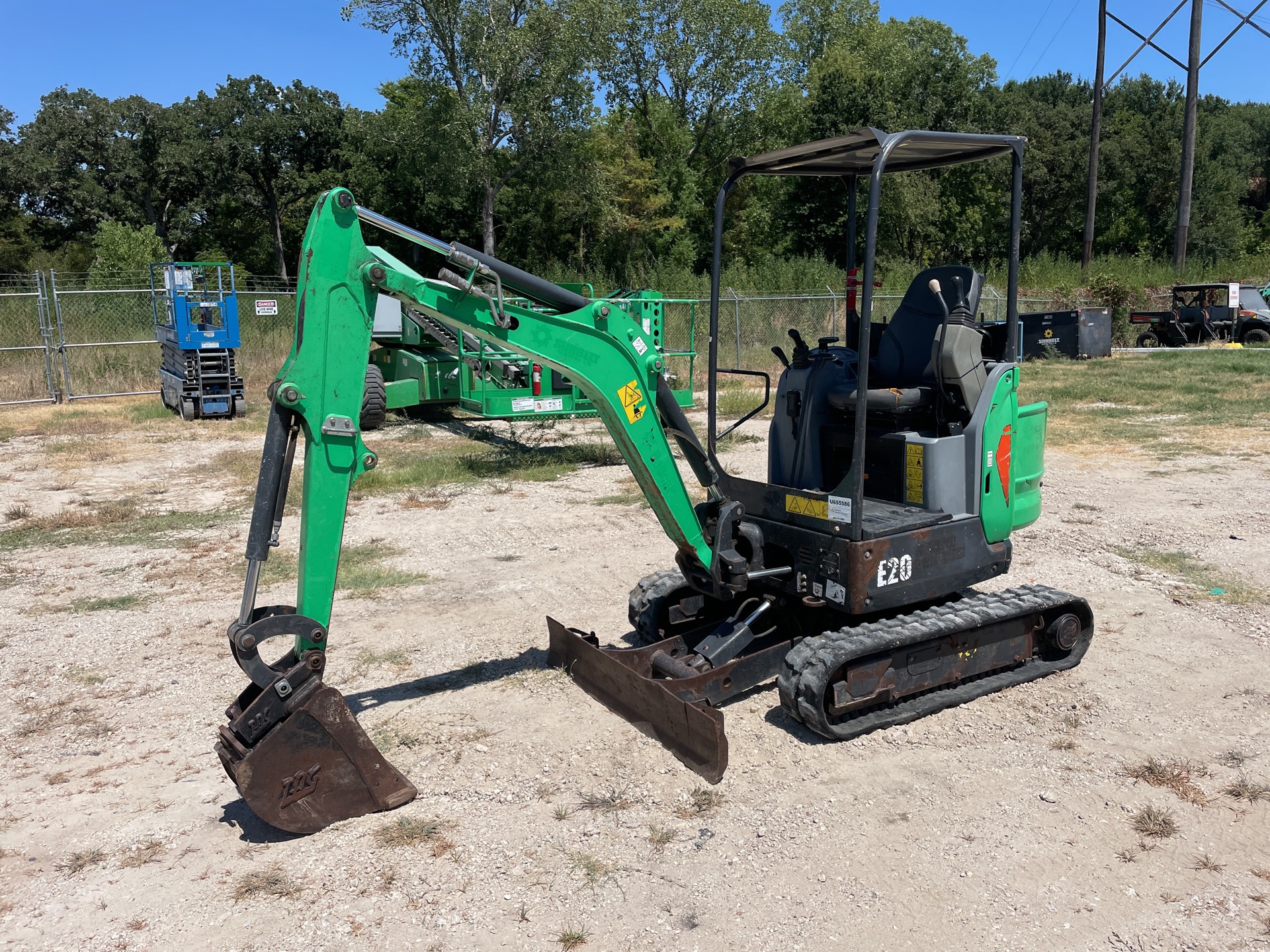 2018 Bobcat E20 Mini Excavator