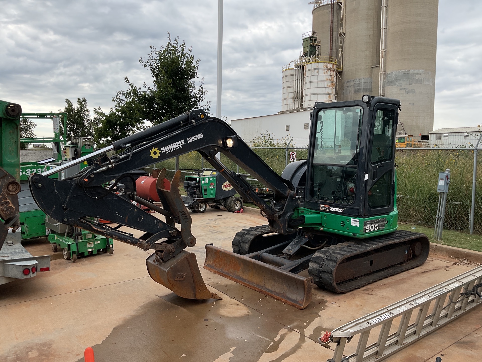 2016 John Deere 50G Mini Excavator