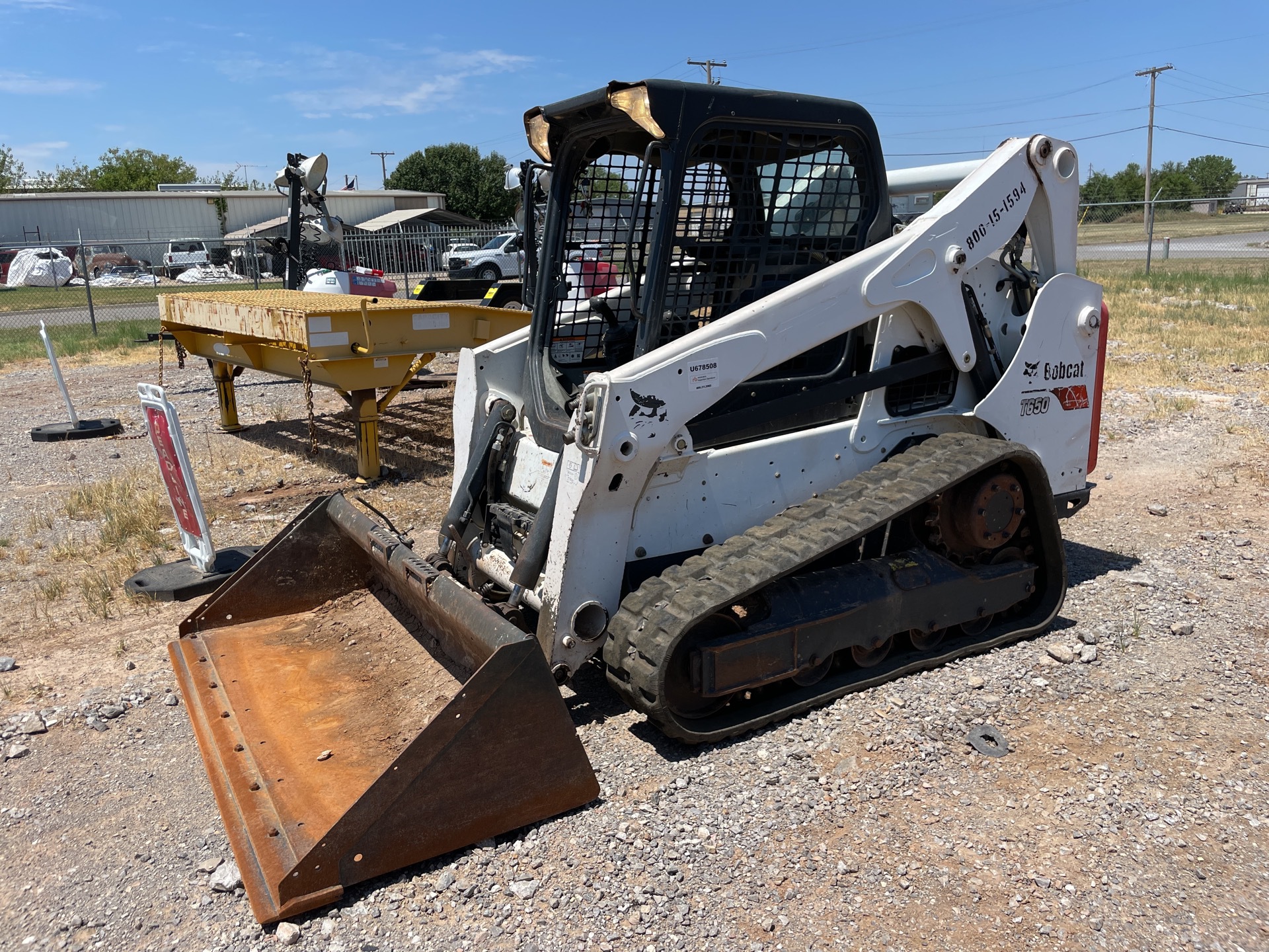 2017 Bobcat T650 Compact Track Loader