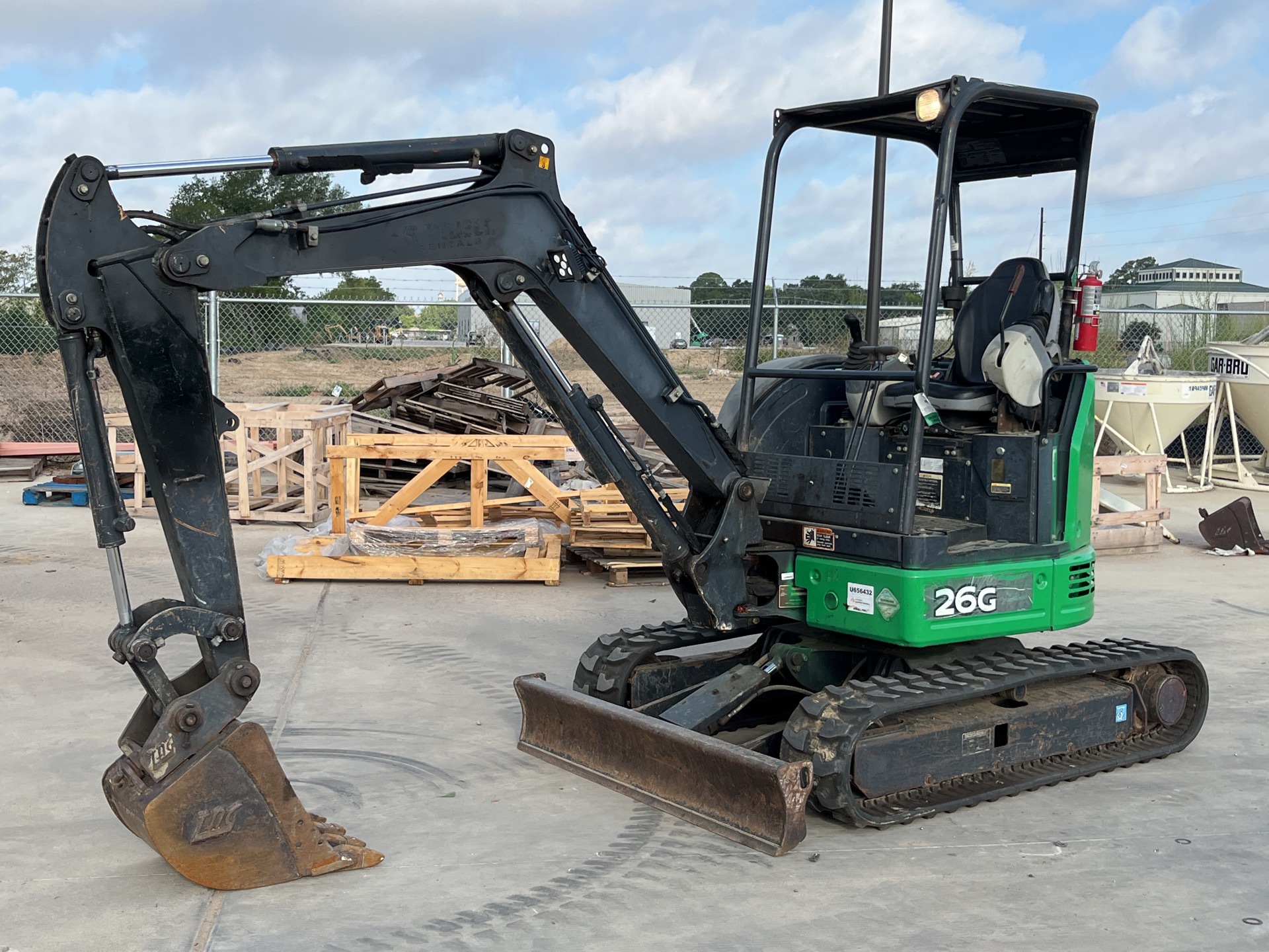 2015 John Deere 26G Mini Excavator