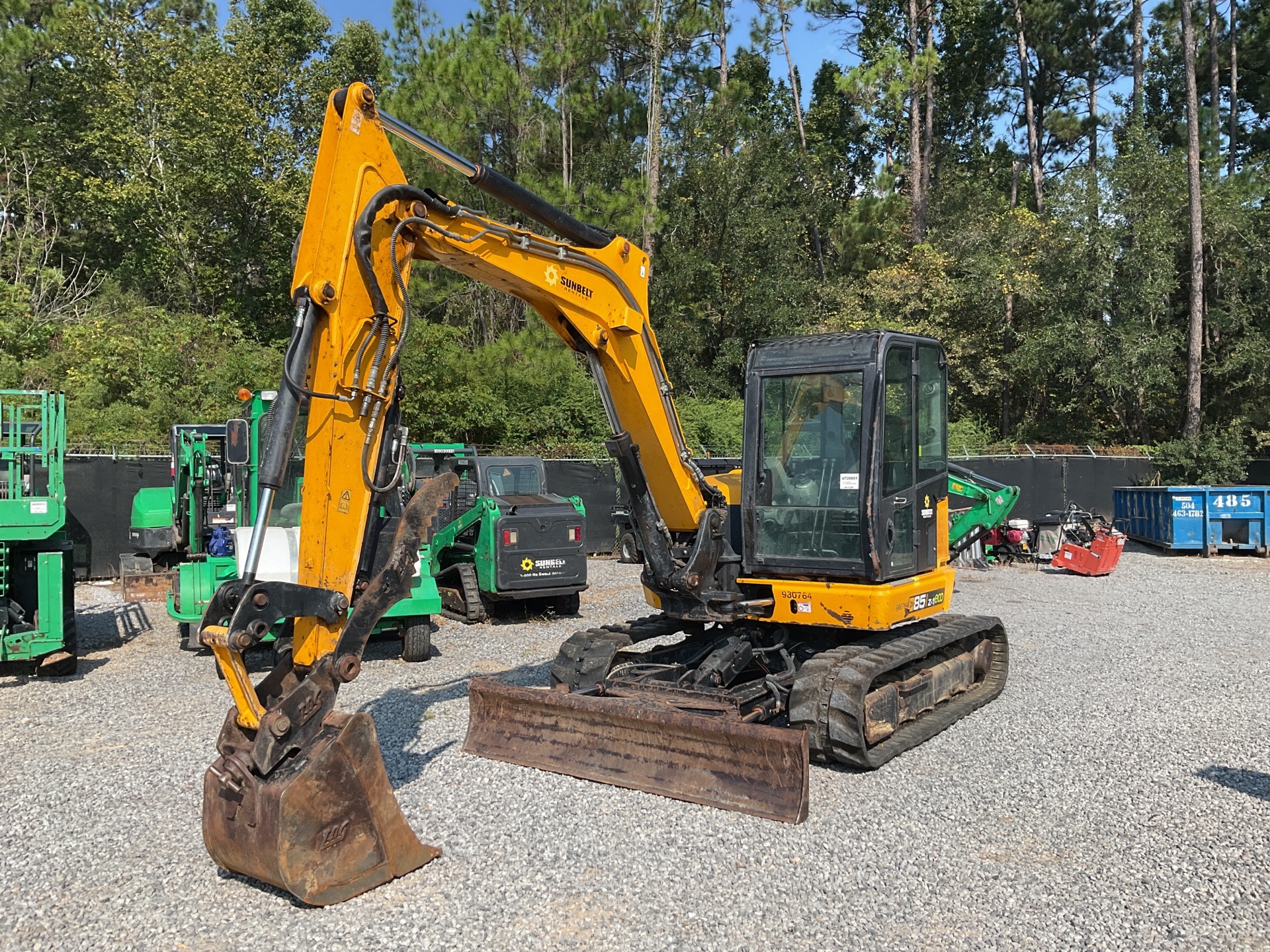 2017 JCB 85Z-1 Tracked Excavator