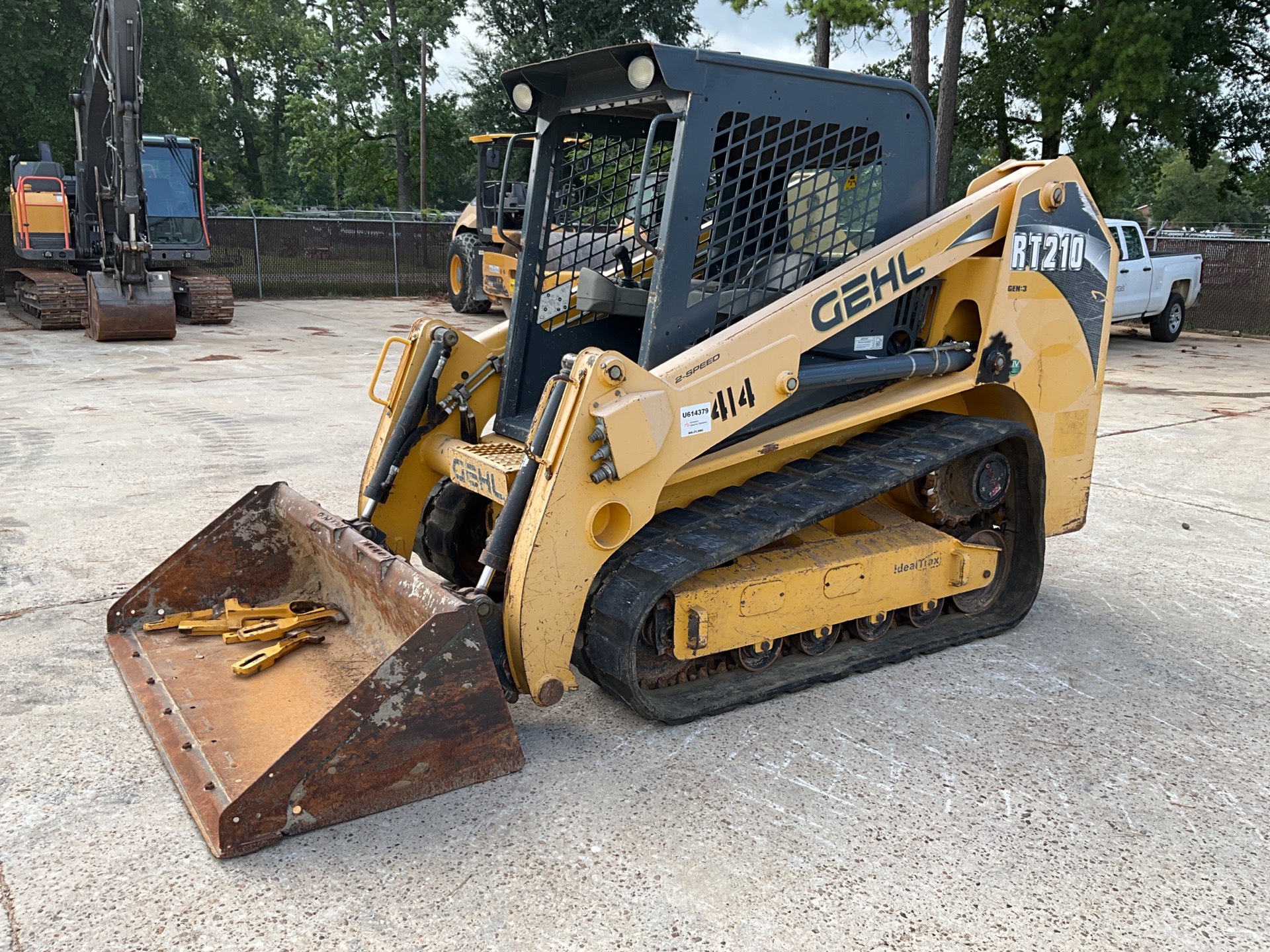 2017 Gehl RT210 Two-Speed Compact Track Loader