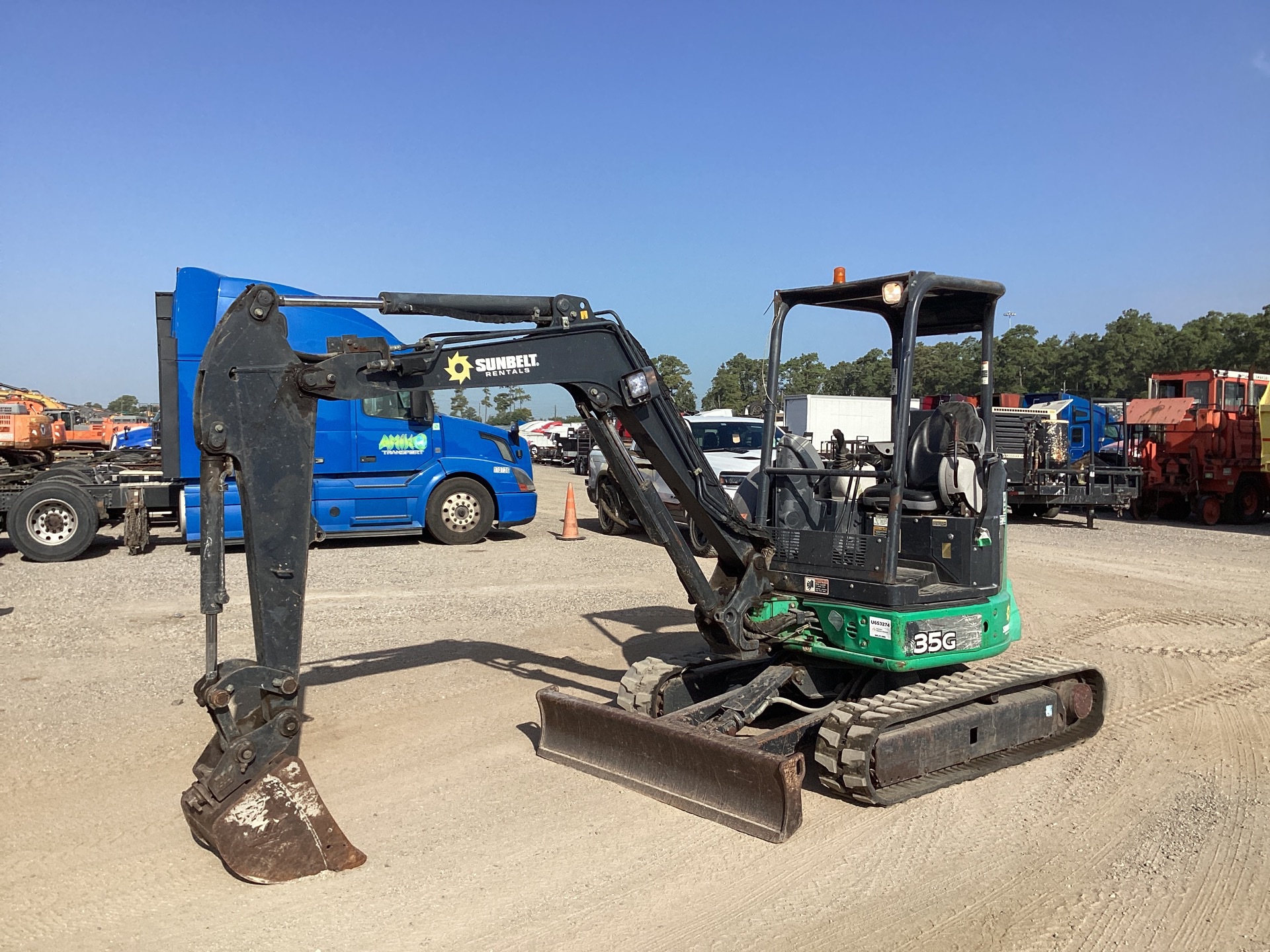 2016 John Deere 35G Mini Excavator