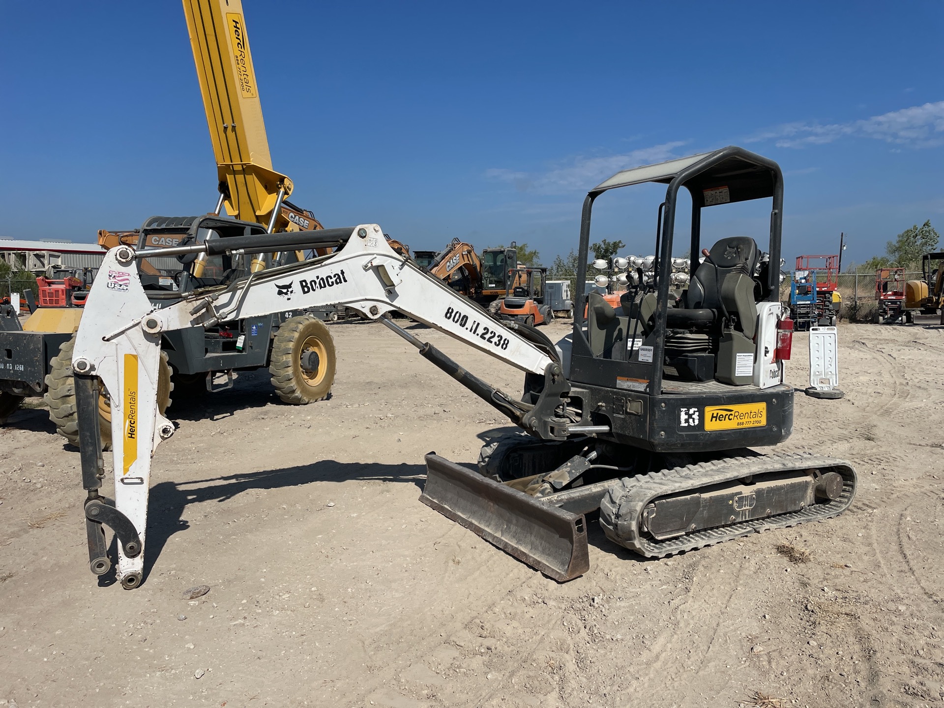 2016 Bobcat E35i Mini Excavator