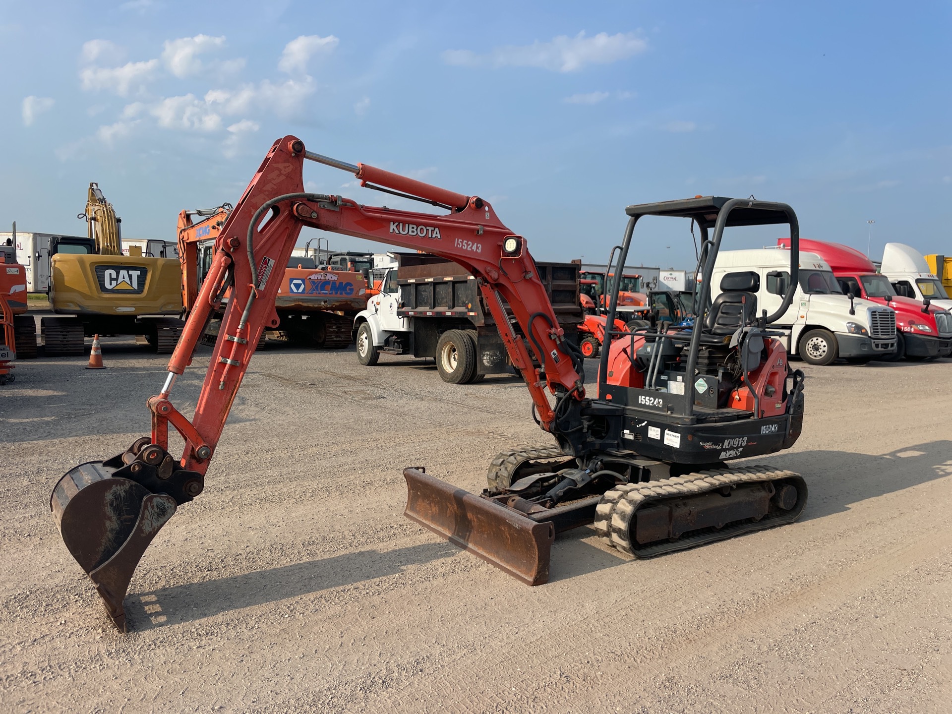 2015 Kubota KX91-3S2 Mini Excavator