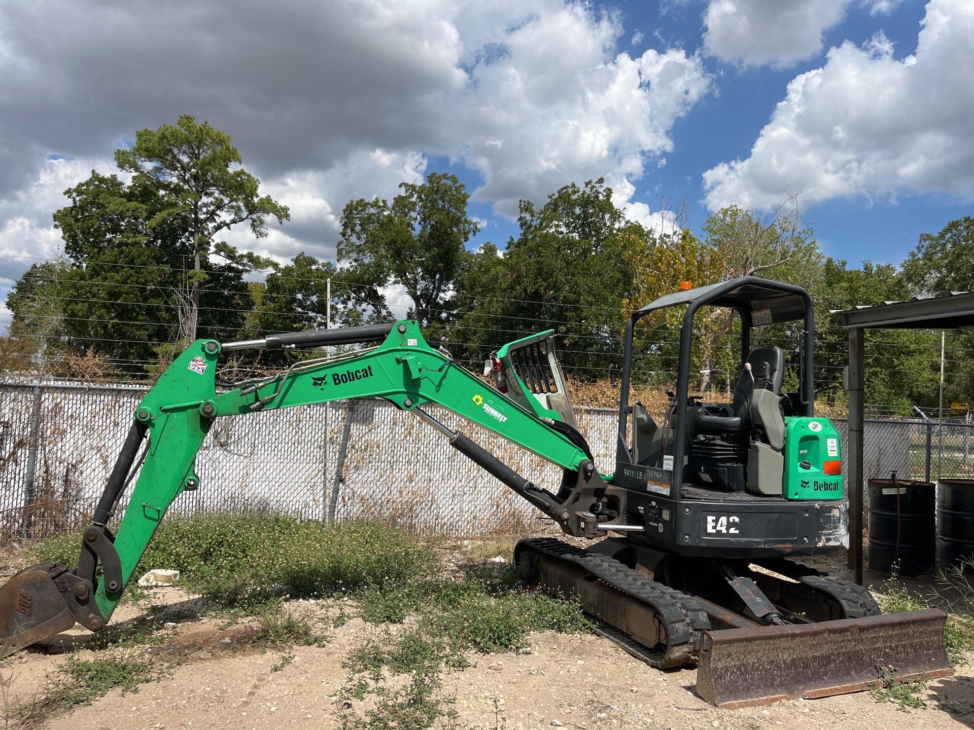 2017 Bobcat E42 Mini Excavator