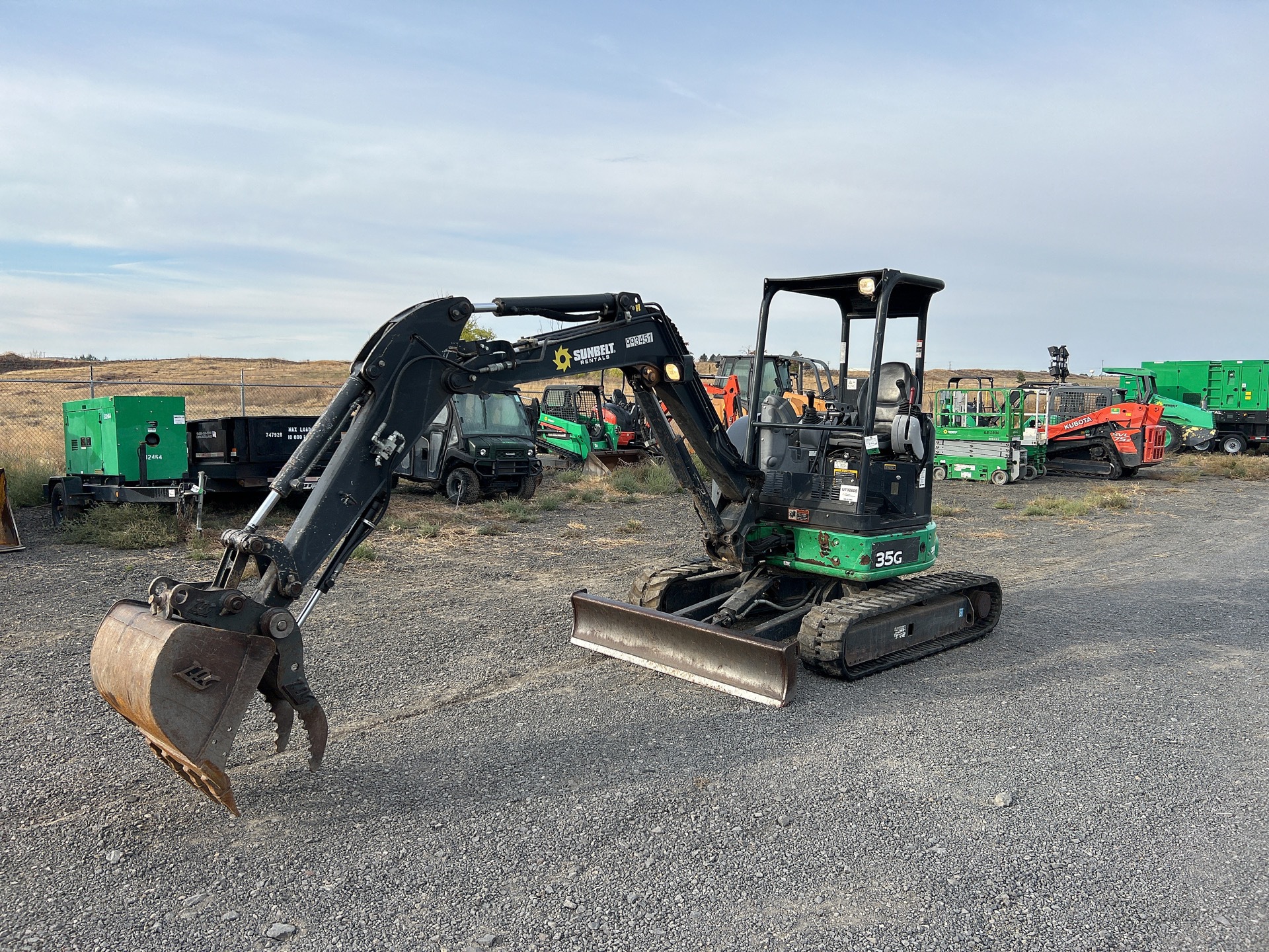 2017 John Deere 35G Mini Excavator