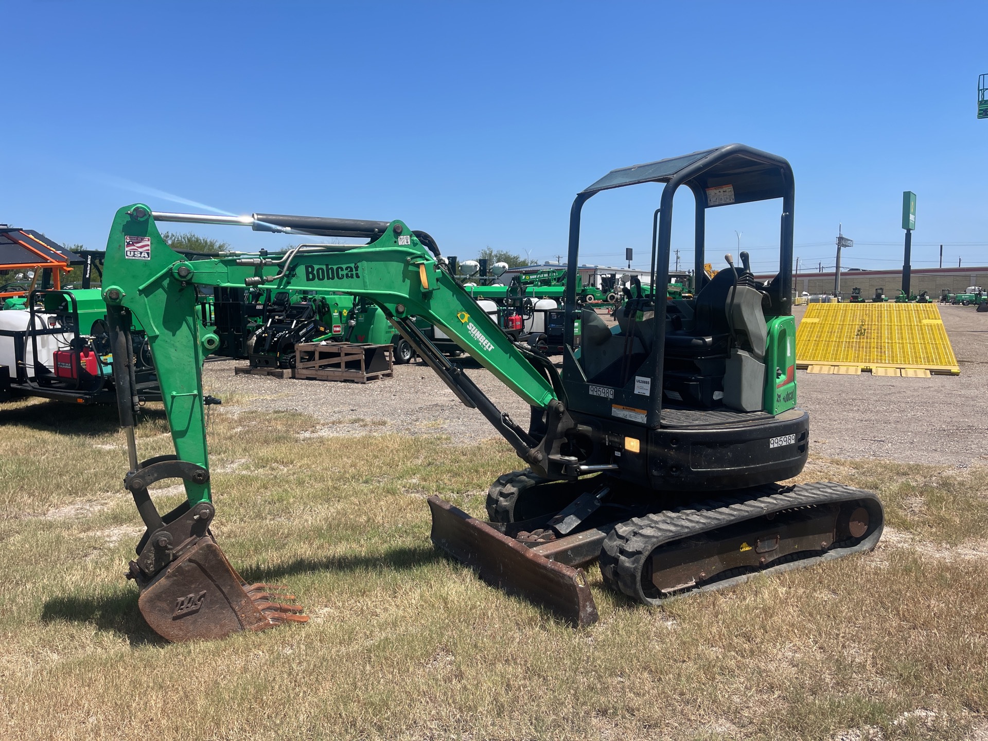 2017 Bobcat E26 Mini Excavator