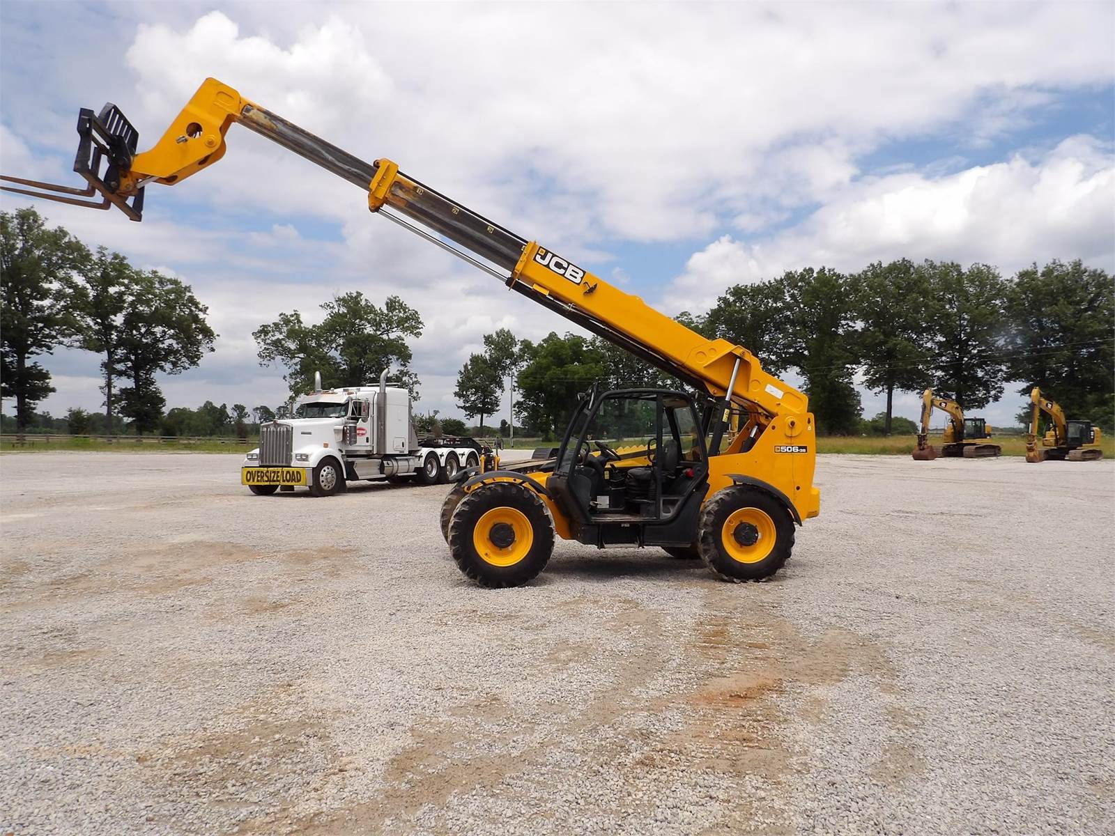 2014 JCB 506-36 Telehandler - 6000lb Capacity, 36ft Reach